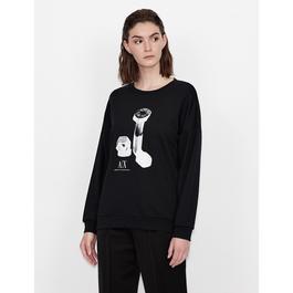 Armani Exchange Felpa Crewneck Jumper