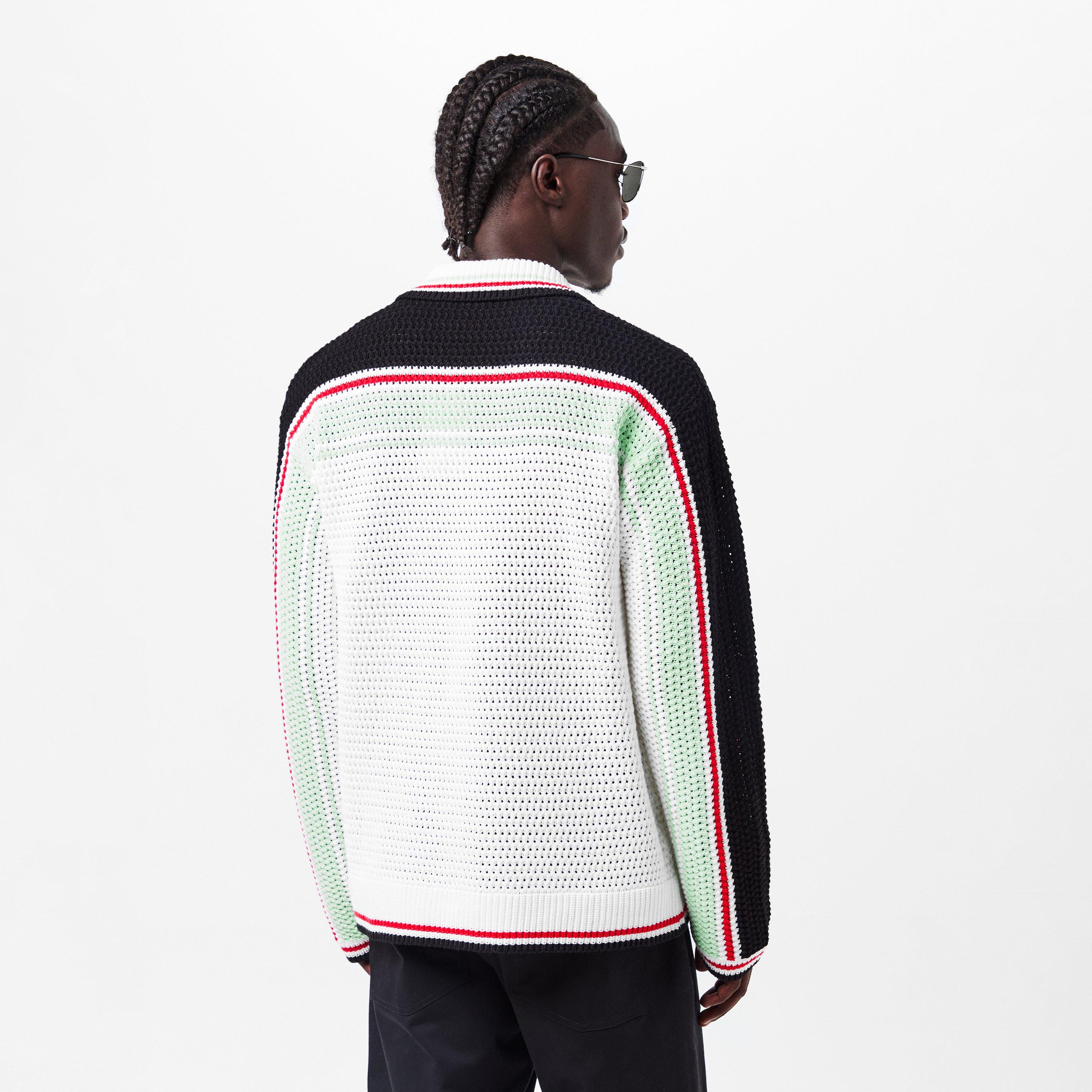 Casablanca Tennis Crochet Shacket Knitted T-Shirts Cruise