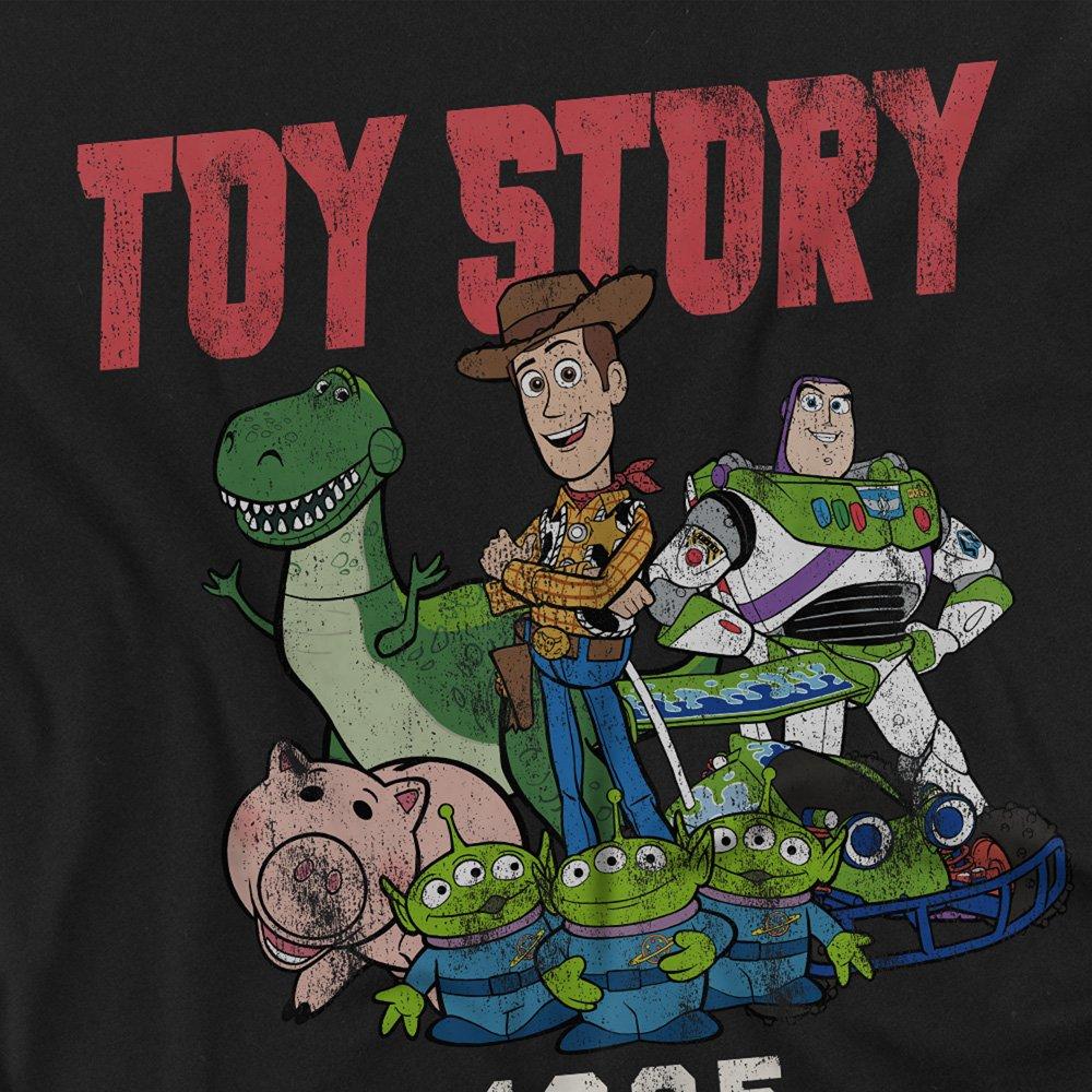 Black - Disney - Toy Story 1995 Retro T-Shirt Black - 2