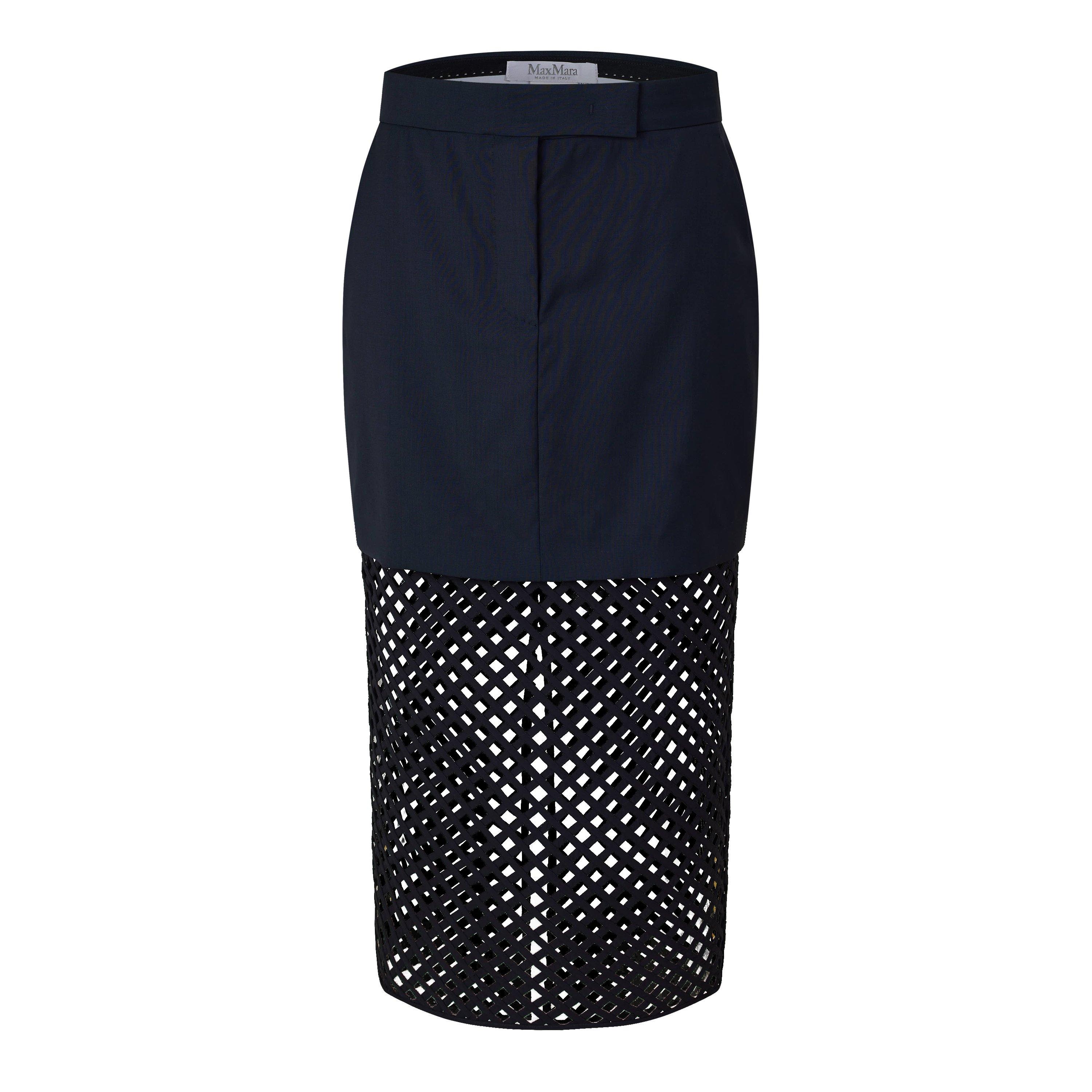 Ultramarine - Max Mara - Women's MXM Vaile Midi Skirt - 1