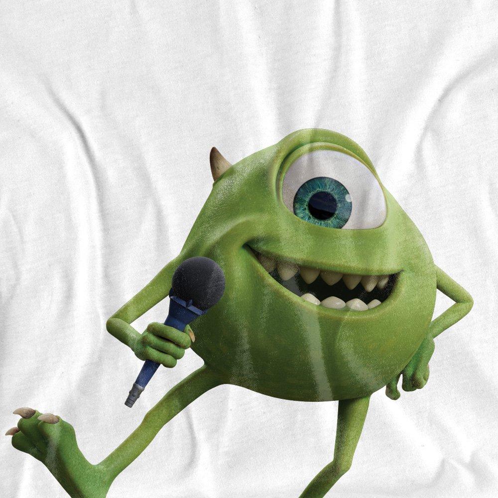 White - Disney - Monsters at Work Mike Wazowski Long Sleeve T-Shirt - 2