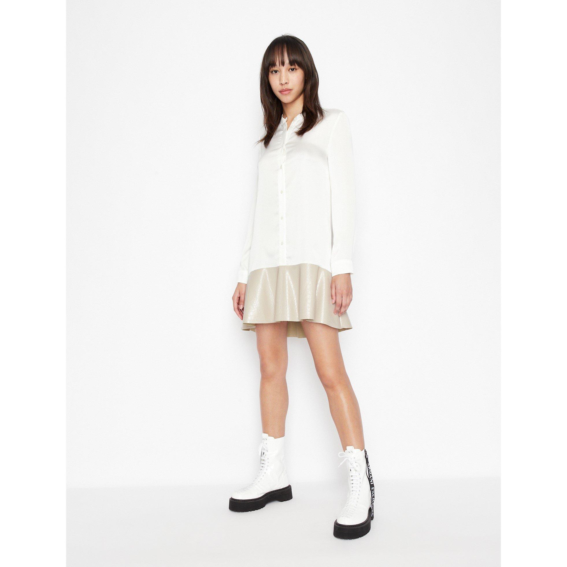 Iso - Armani Exchange - Women's Shirt Dress - 4