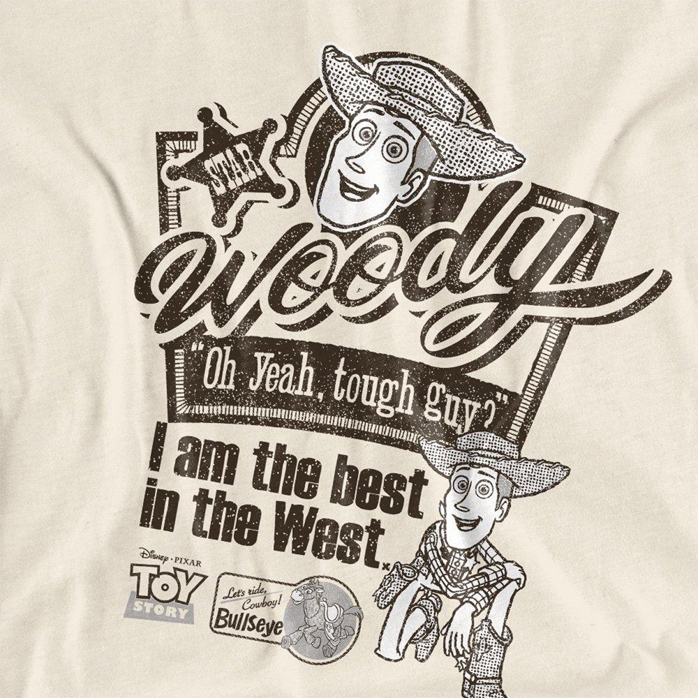 Beige - Disney - Toy Story Woody Best In The West T Shirt Natural - 2
