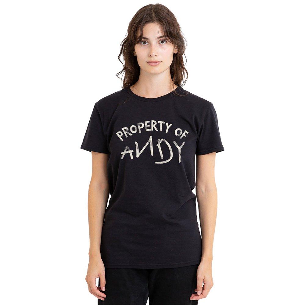 Black - Disney - Toy Story Property Of Andy T Shirt Black - 1