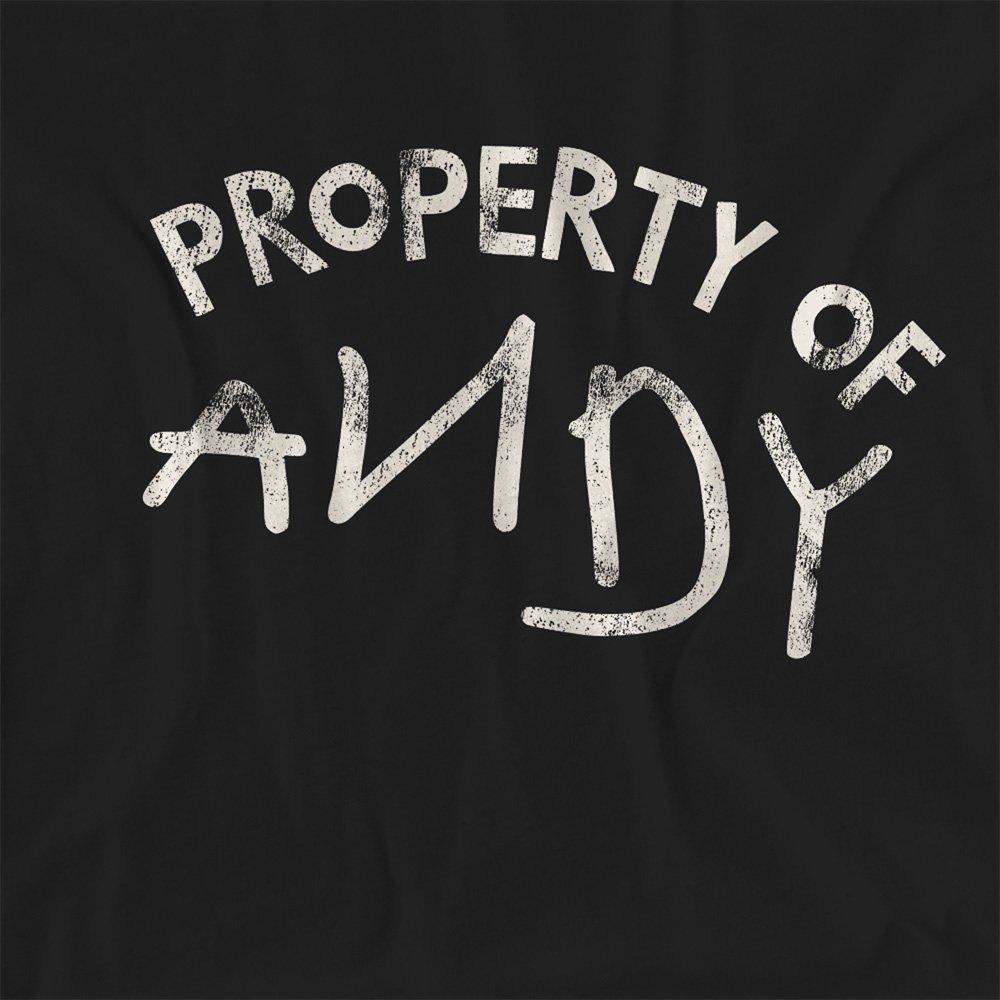 Black - Disney - Toy Story Property Of Andy T Shirt Black - 2