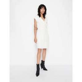 Armani Exchange V Neck Dress
