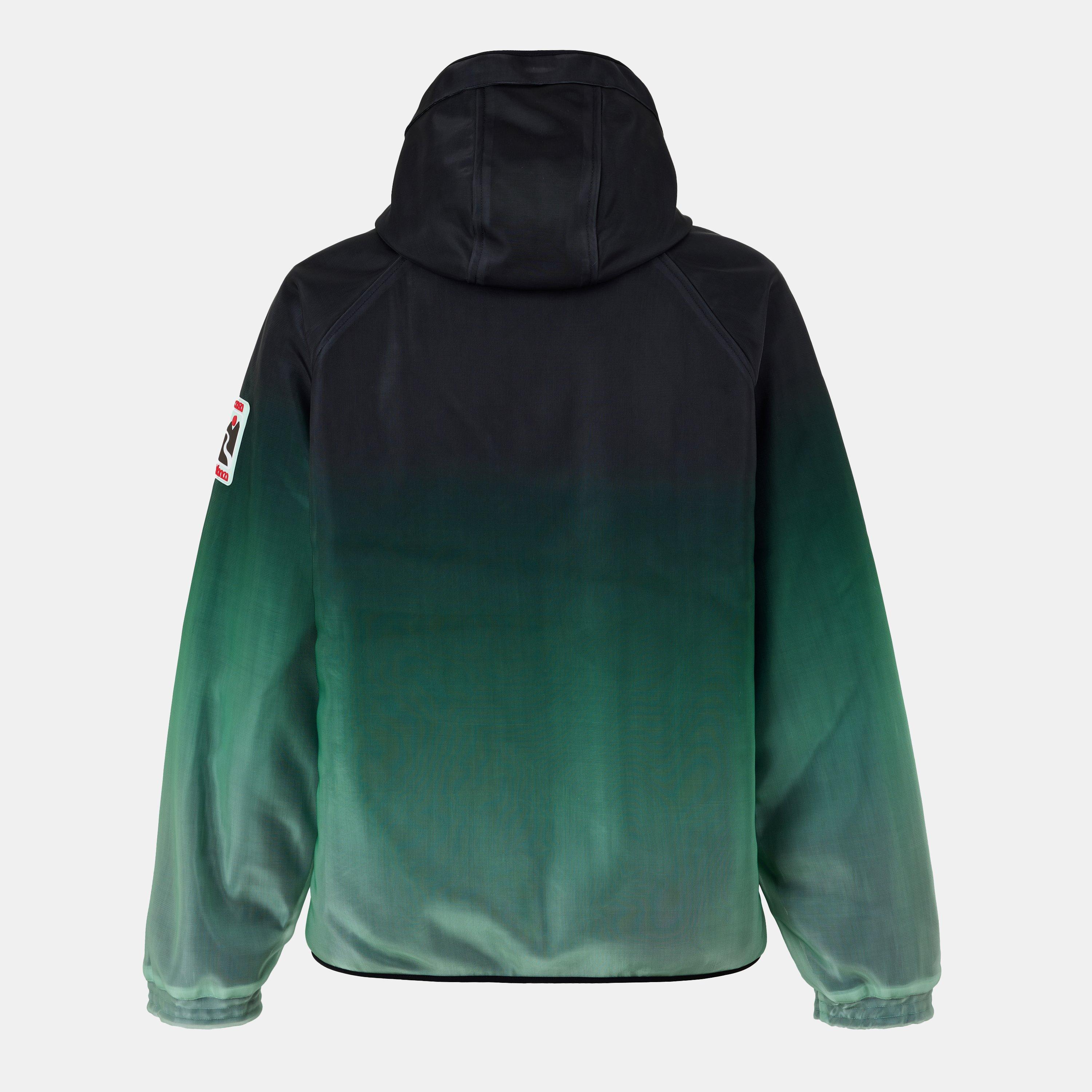 Black/Green - Casablanca - Men's Casa Gradient Lightweight Windbreaker - 2