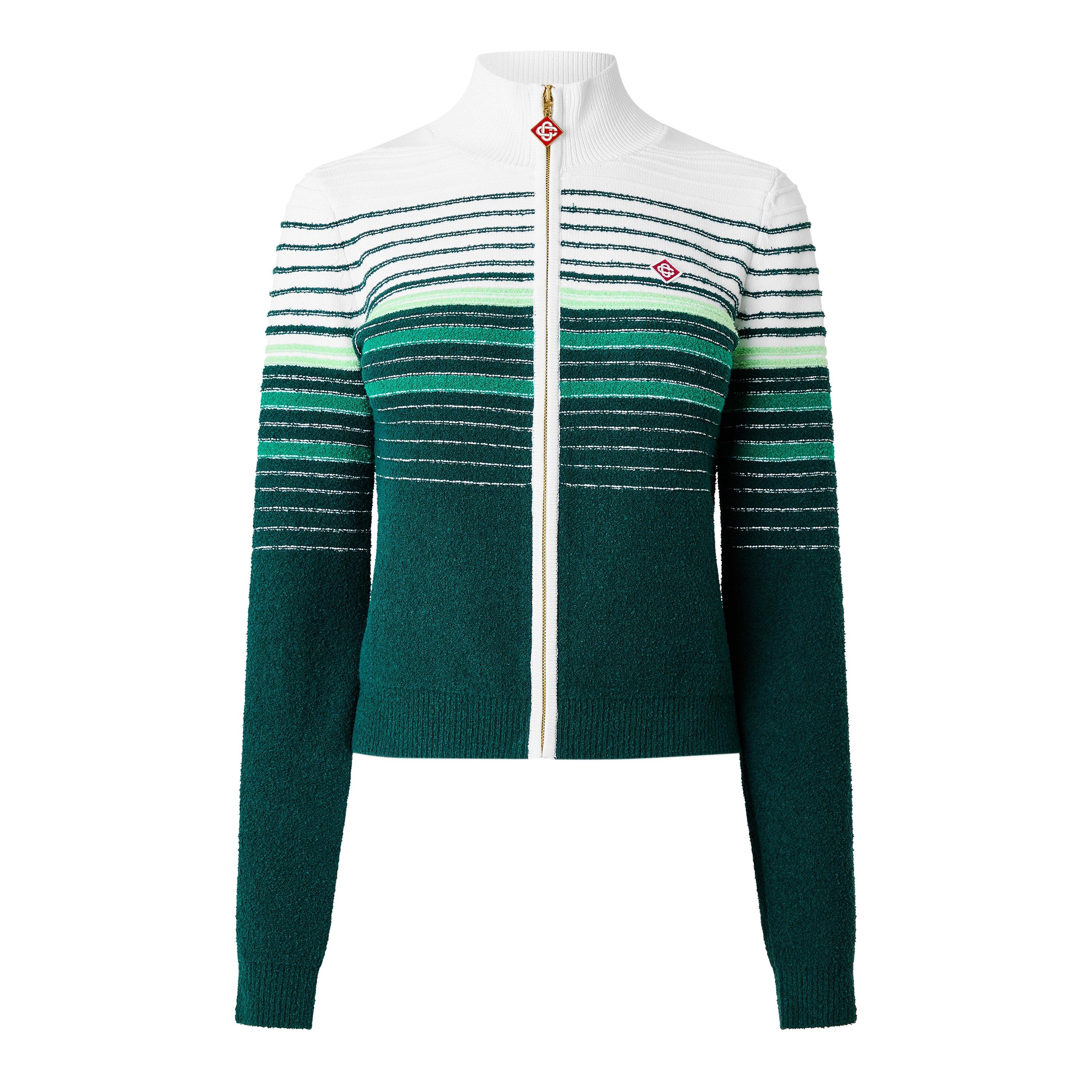 Casablanca Women's Boucle Cardigan - Green - 14 (L)