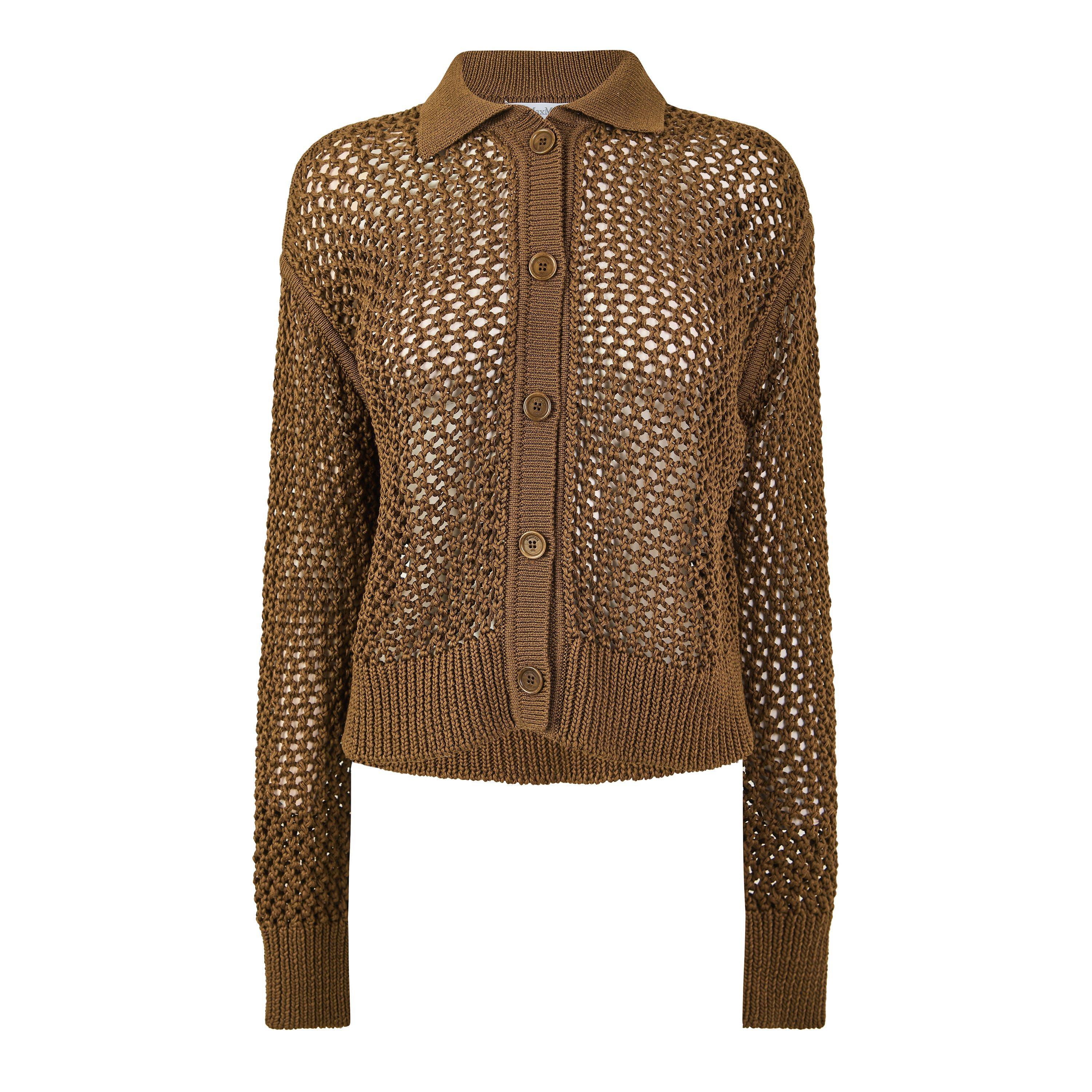 Kaki - Max Mara - Women's MXM Film Cardigan - 1