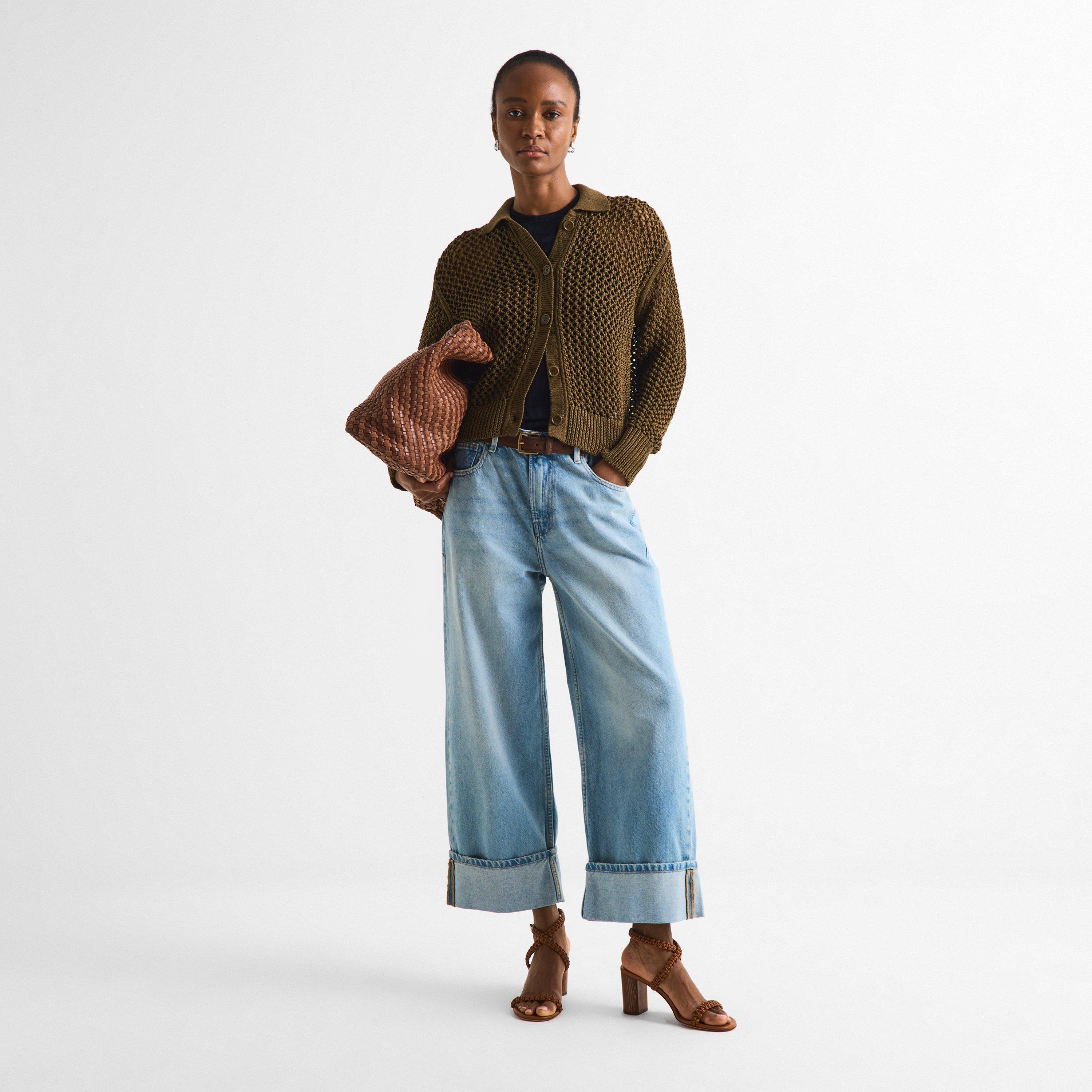 Kaki - Max Mara - Women's MXM Film Cardigan - 6