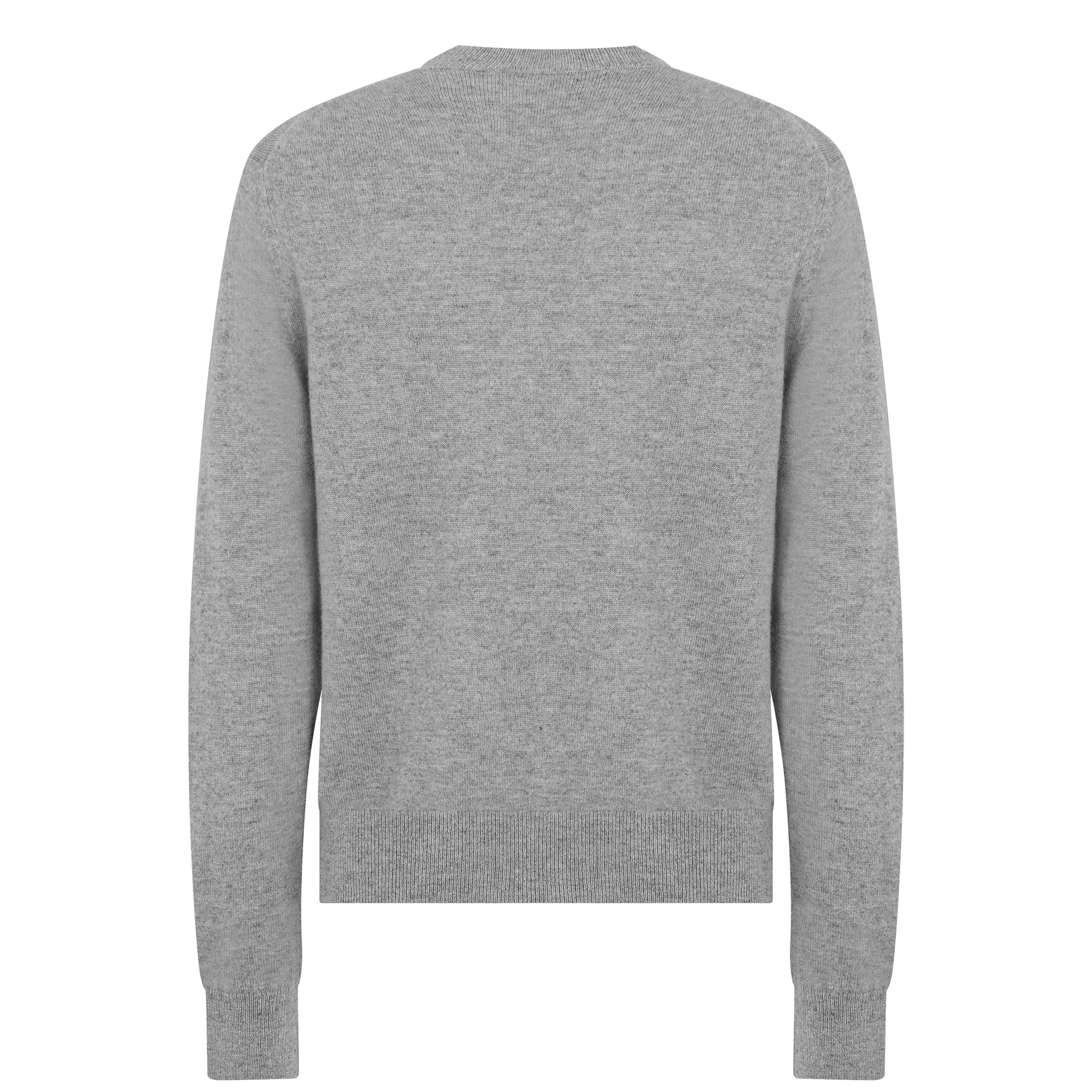 Grey Mel 990 - Acne Studios - Face Kalon Knit Jumper - 5