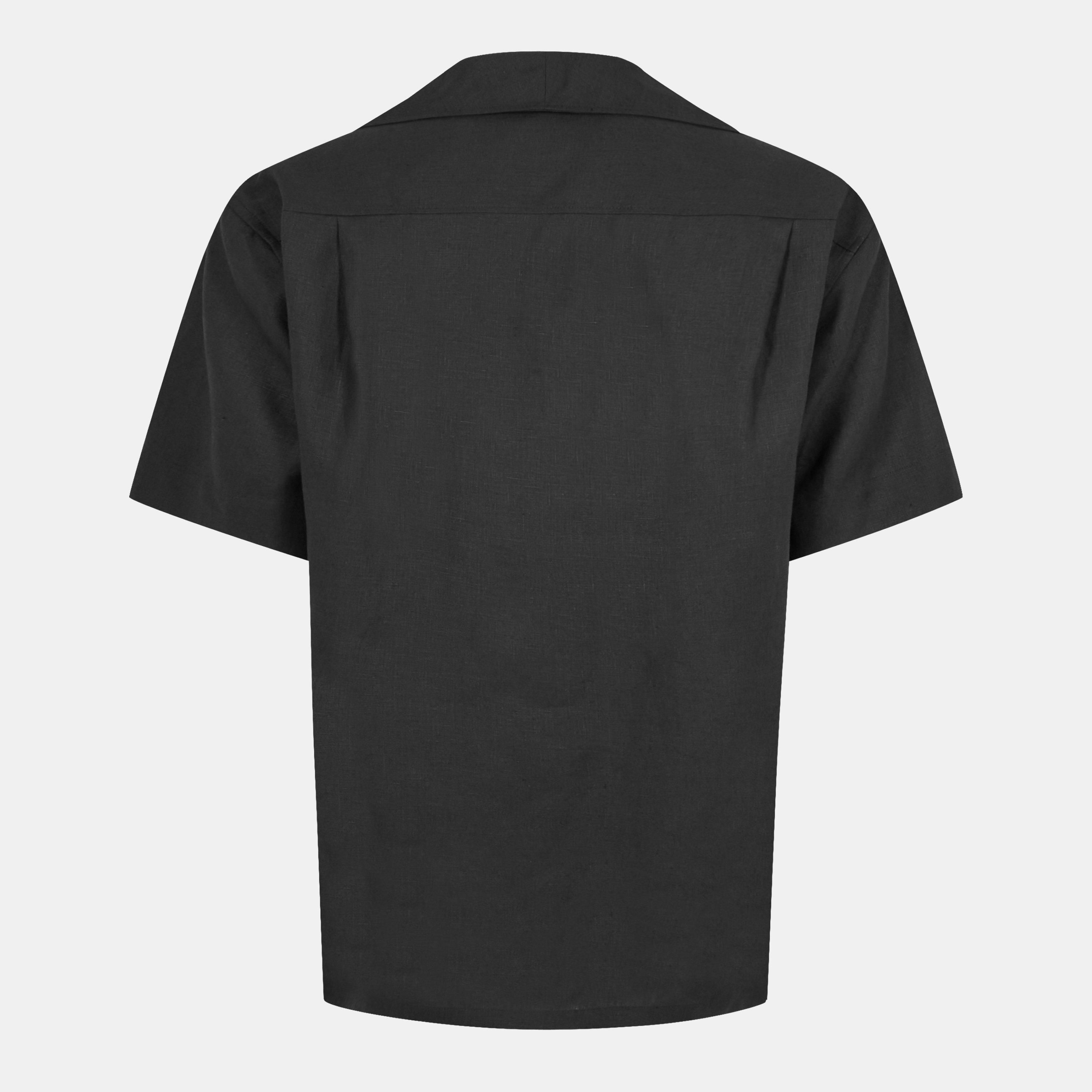Black - Dolce and Gabbana - Men's Short-Sleeve Shirt - 2
