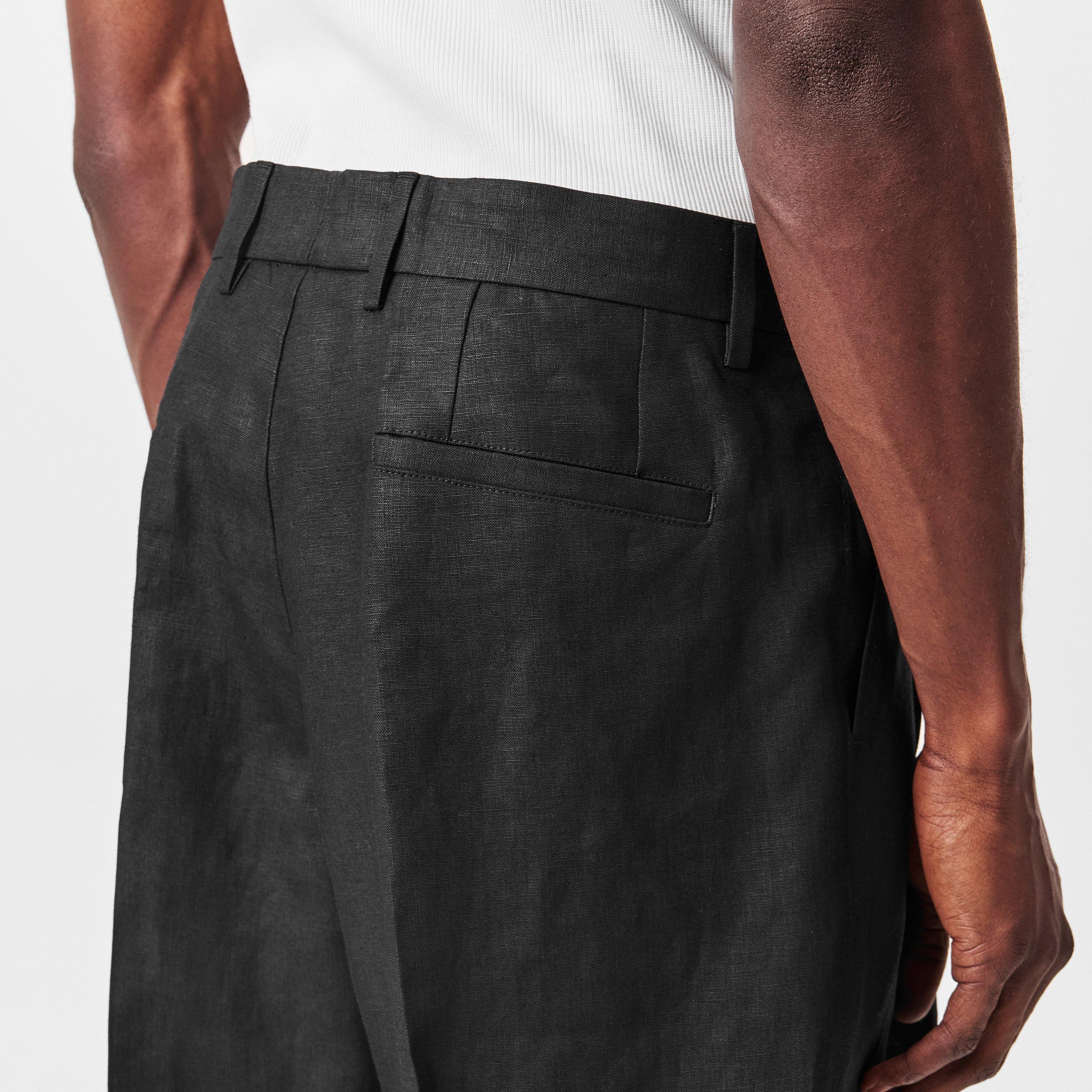 Black - Dolce and Gabbana - Men's Double Pleat Trousers - 5