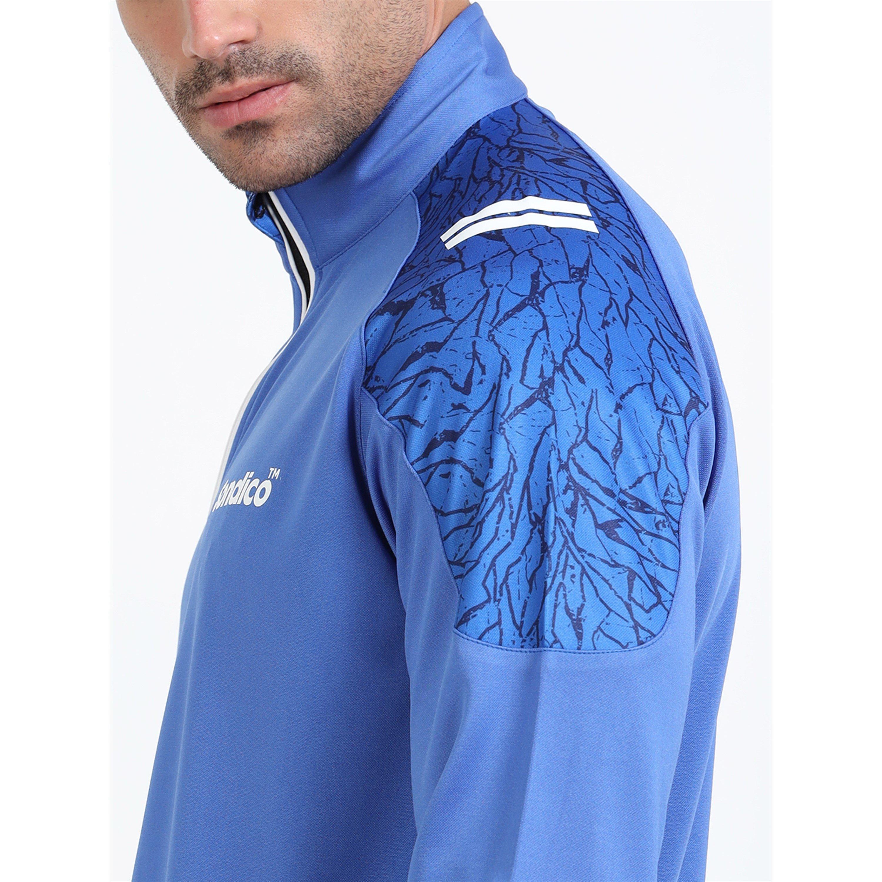 Royal Blue - Sondico - Quarter Zip Sweatshirt - 5