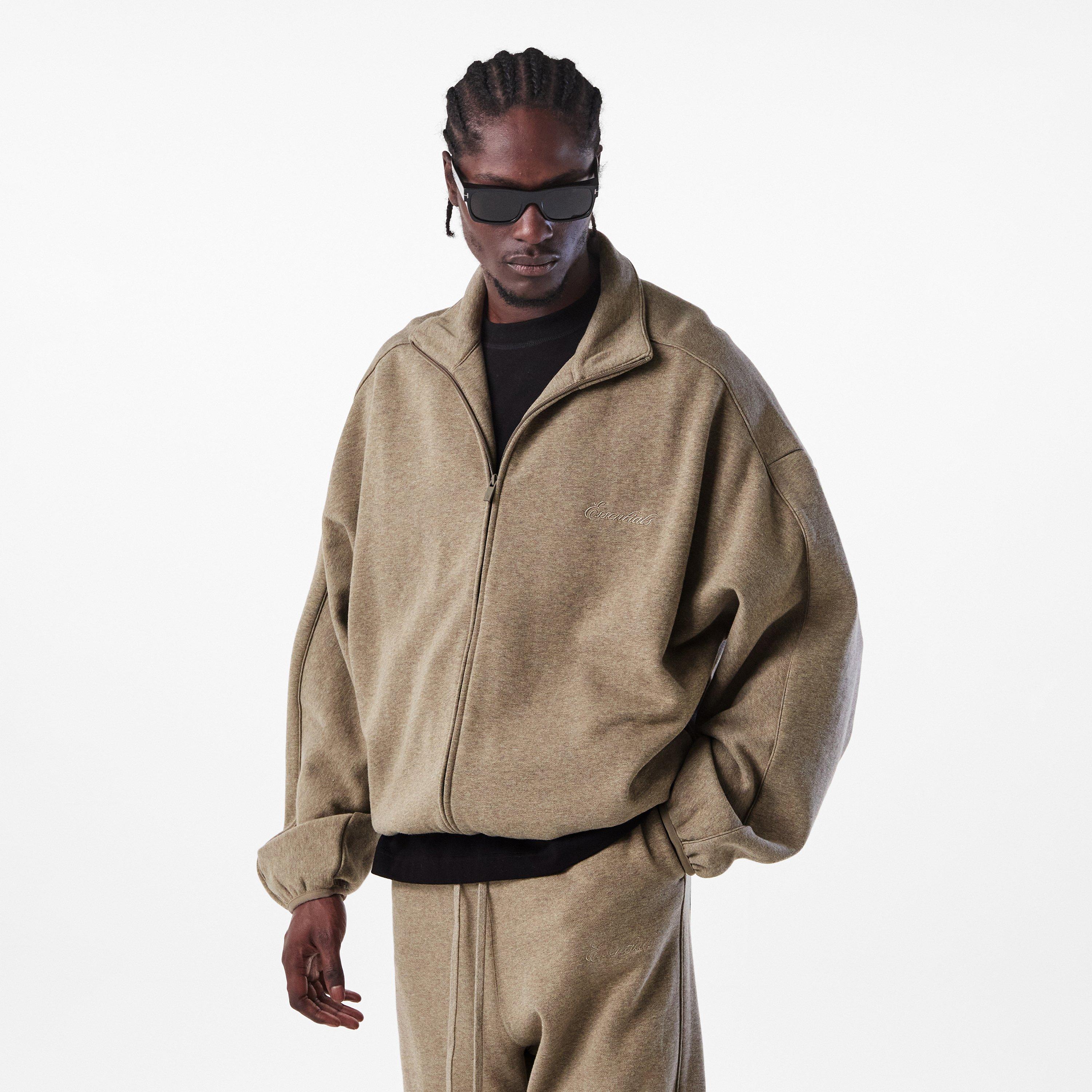 Heather - Fear Of God Essentials - Men's Essentials Relaxed Fit Bomber Jacket - 3