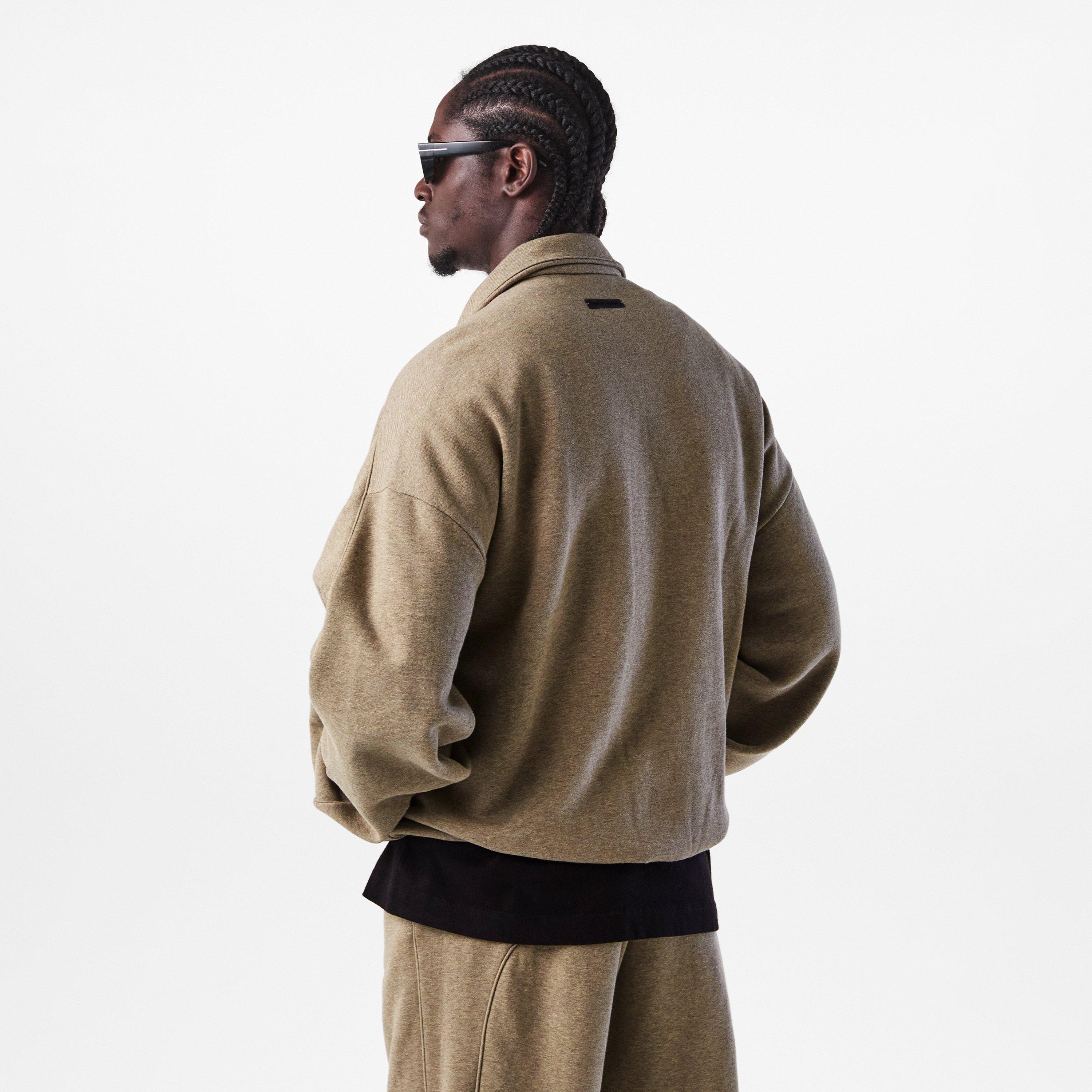 Heather - Fear Of God Essentials - Men's Essentials Relaxed Fit Bomber Jacket - 4