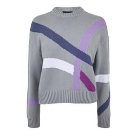 Emporio Armani Pattern Knit Sweater