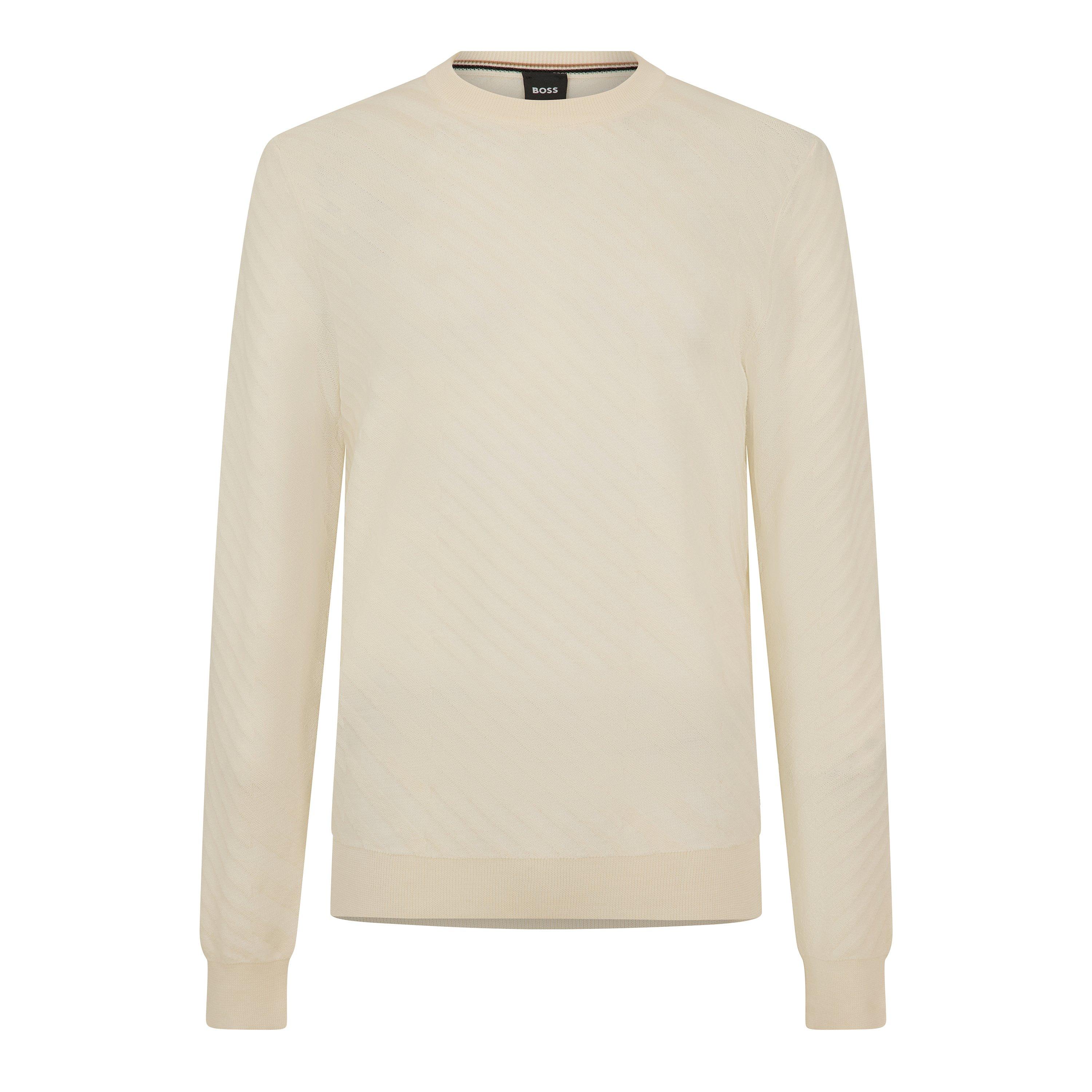 Boss Men's Knitted Top - White - L