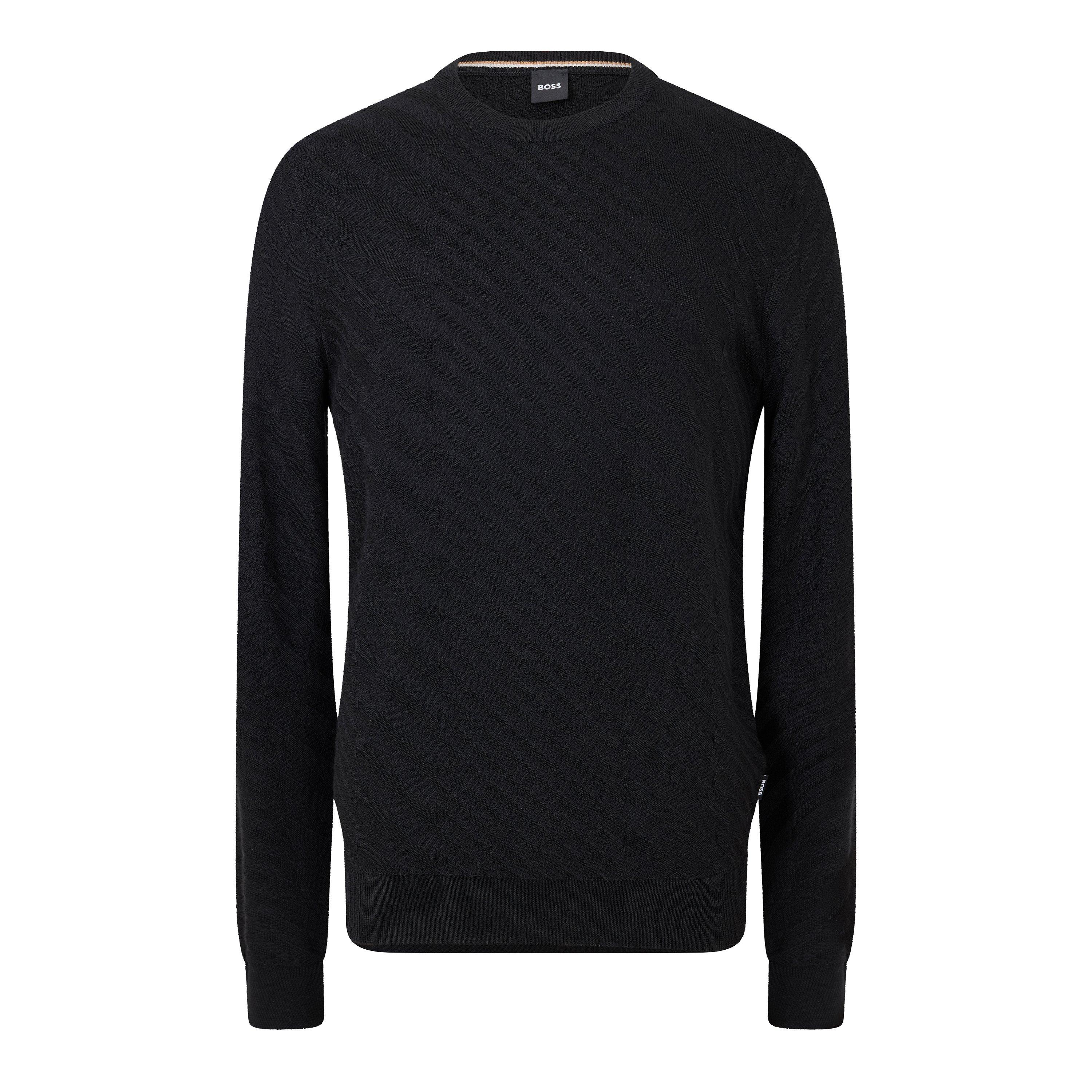 Boss Men's Knitted Top - Black - L