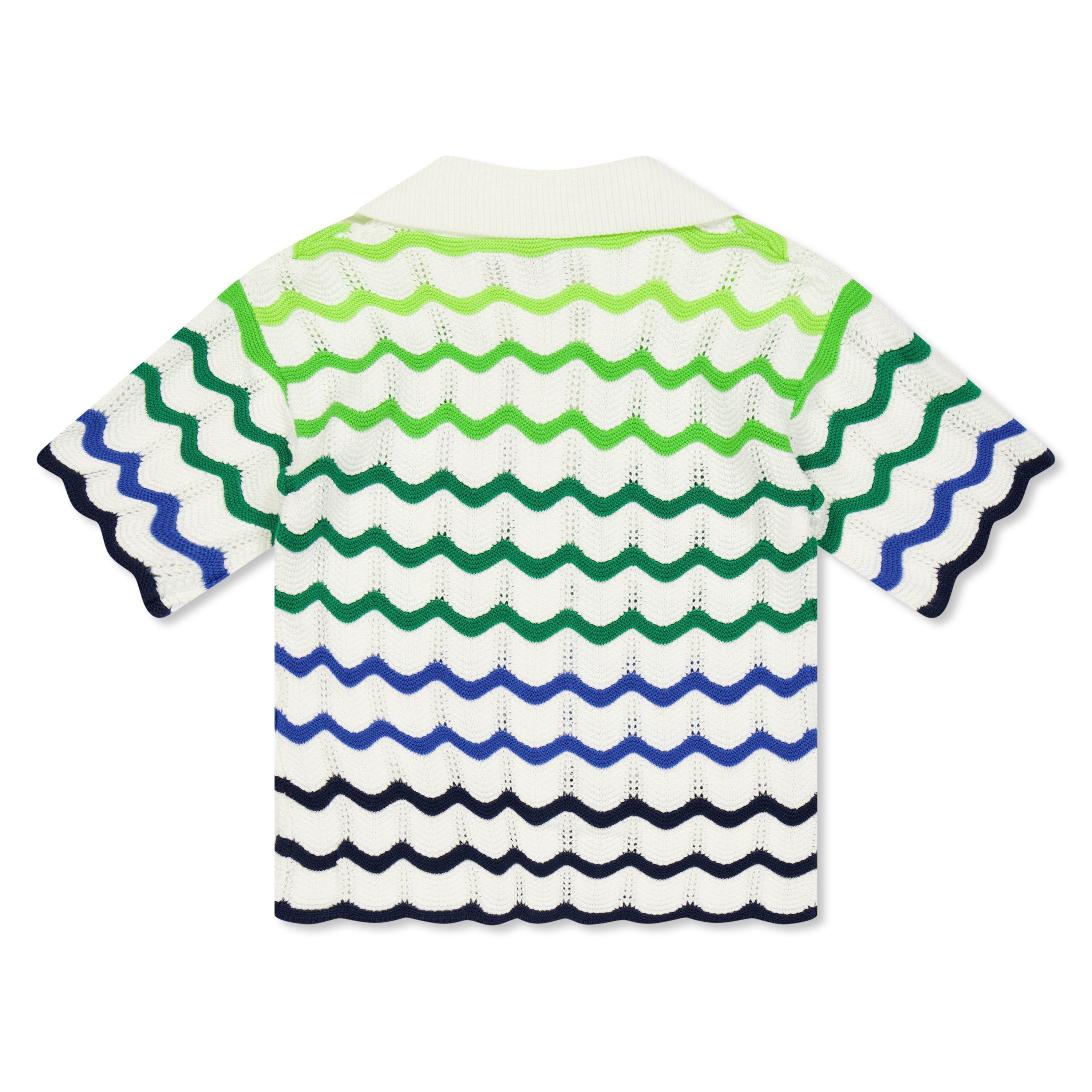 Gradient Wave - Casablanca - Casa Wave Knit Polo Jn62 - 2