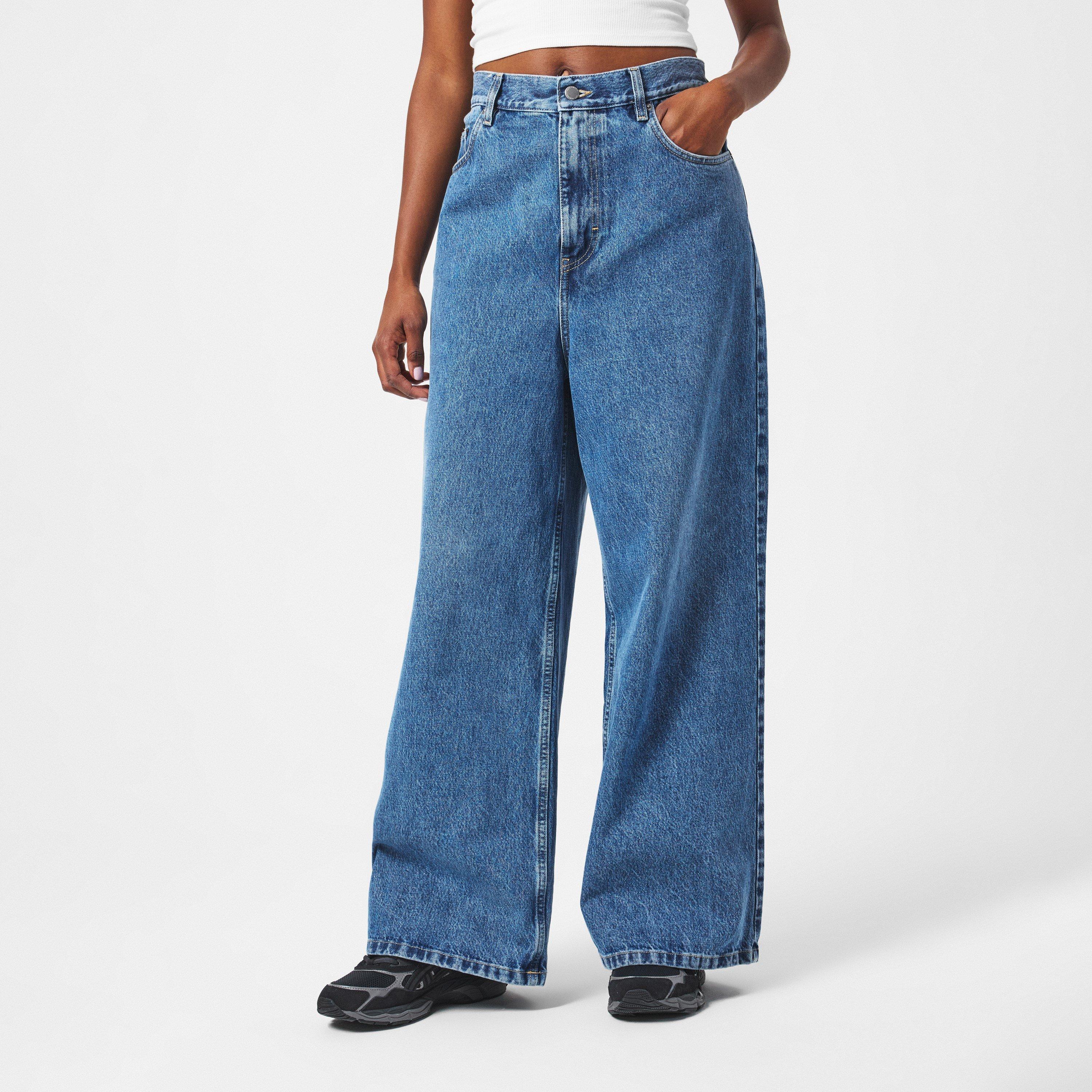 Light Blue - Axel Arigato - Women's Clara Wide Leg Jeans - 3