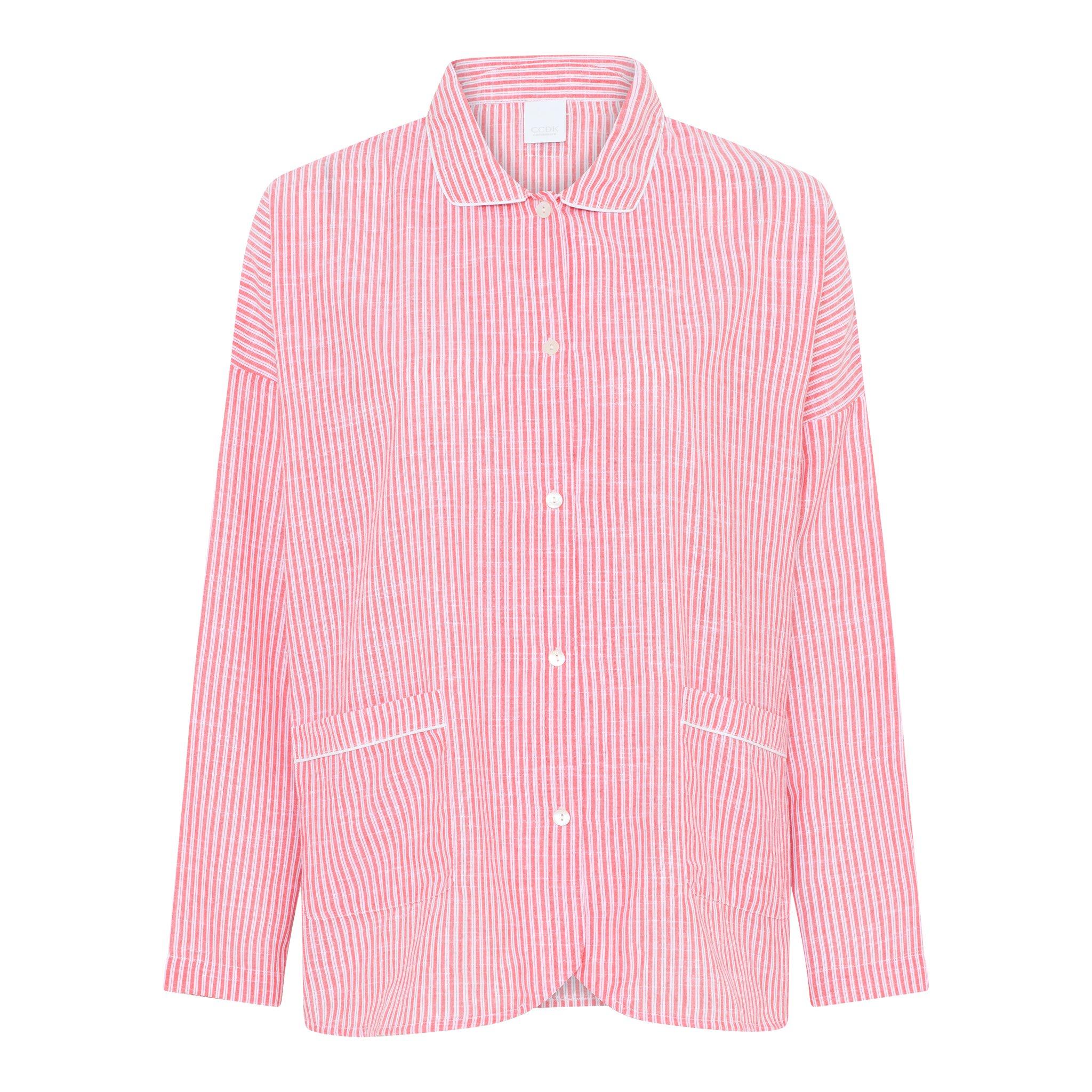 Ccdk Women's Amanda Striped Nightshirt - Bittersweet - 16 (XL)