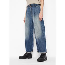 Armani Exchange Wide Leg Jeans
