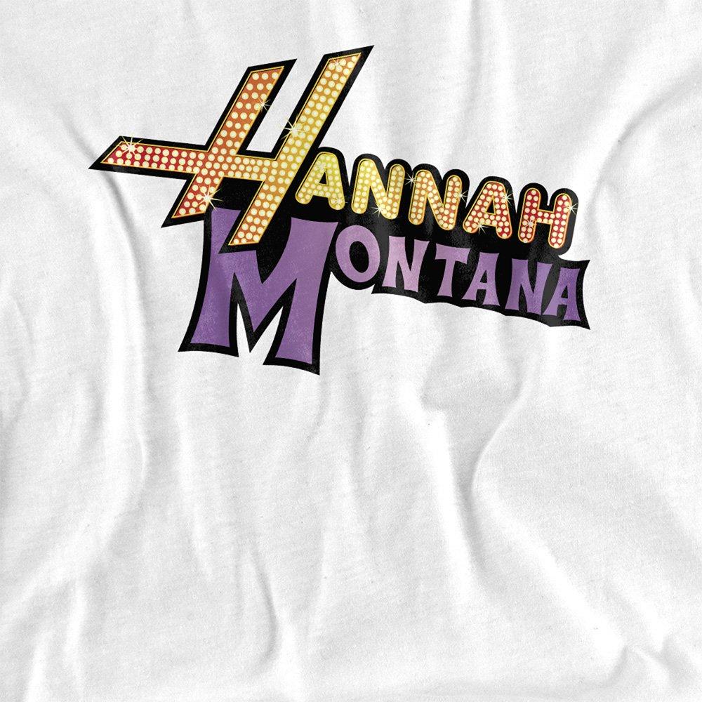 White - Disney - Camp Rock Hannah Montana Logo T-Shirt White - 2