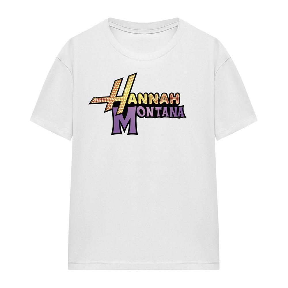 White - Disney - Camp Rock Hannah Montana Logo T-Shirt White - 4