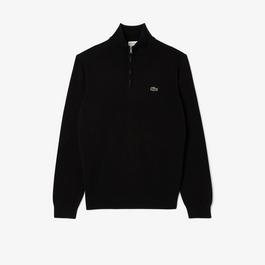 Lacoste Men's Quarter-Zip Knitted Jumper