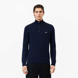 Lacoste Knit Zip Top