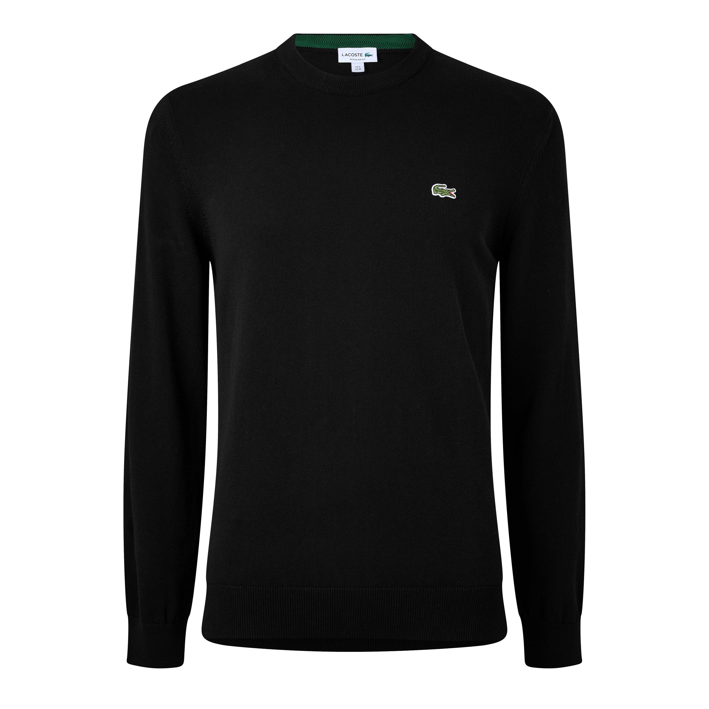 Lacoste Men's Knitted Jumper - Black 031 - M