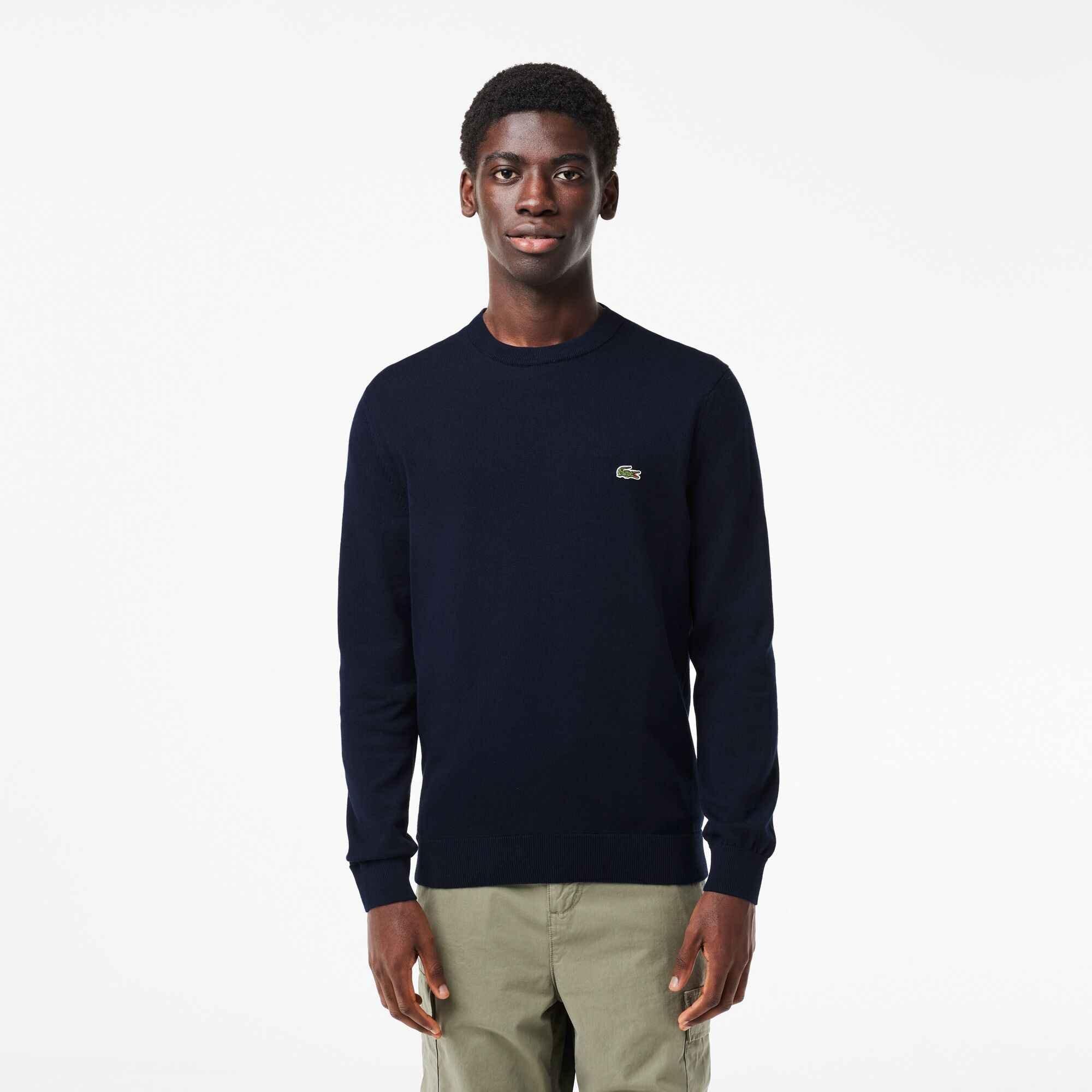 Lacoste Lacoste Knitted Jumper Mens Jumpers USC