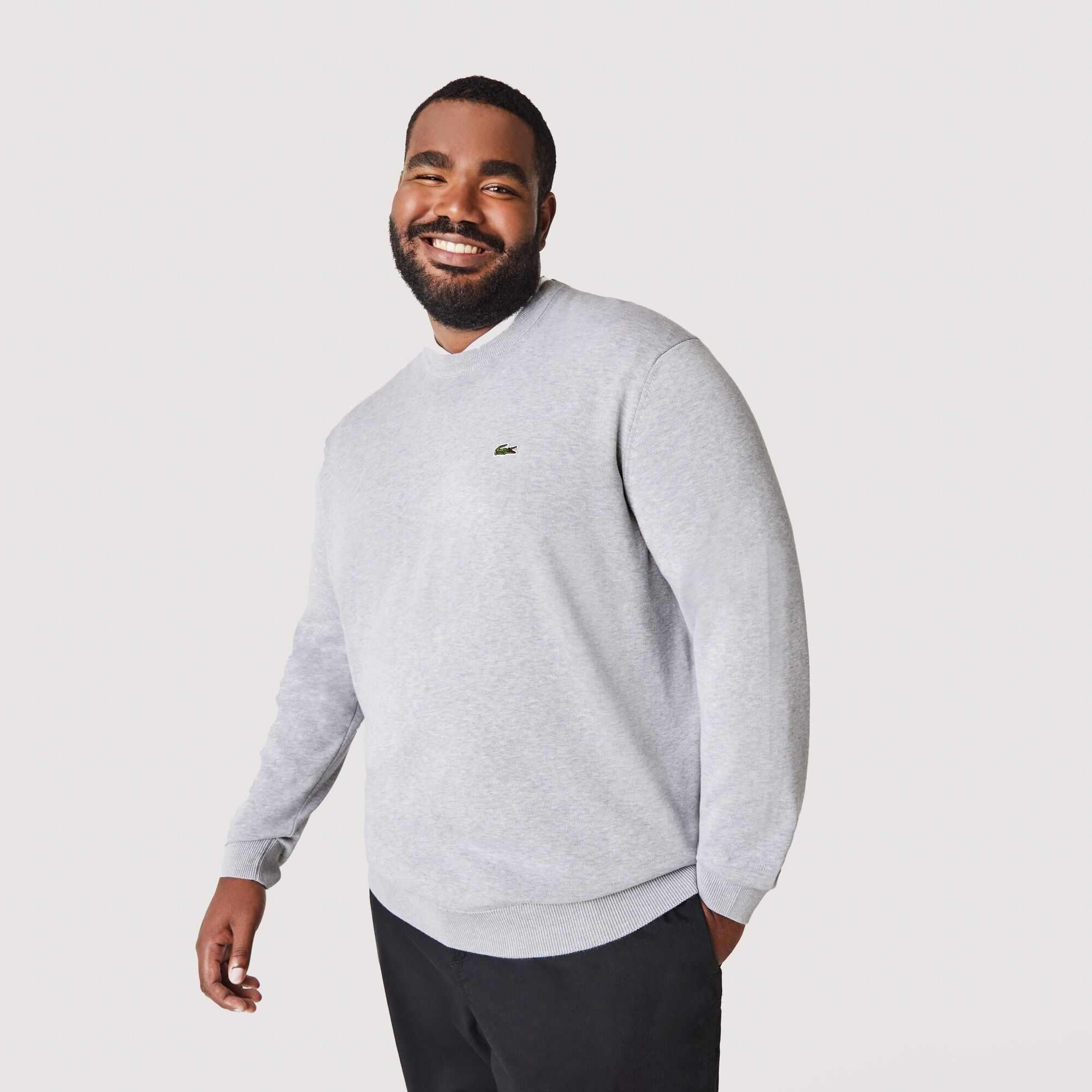 Grey CCA - Lacoste - Knitted Jumper Mens - 2