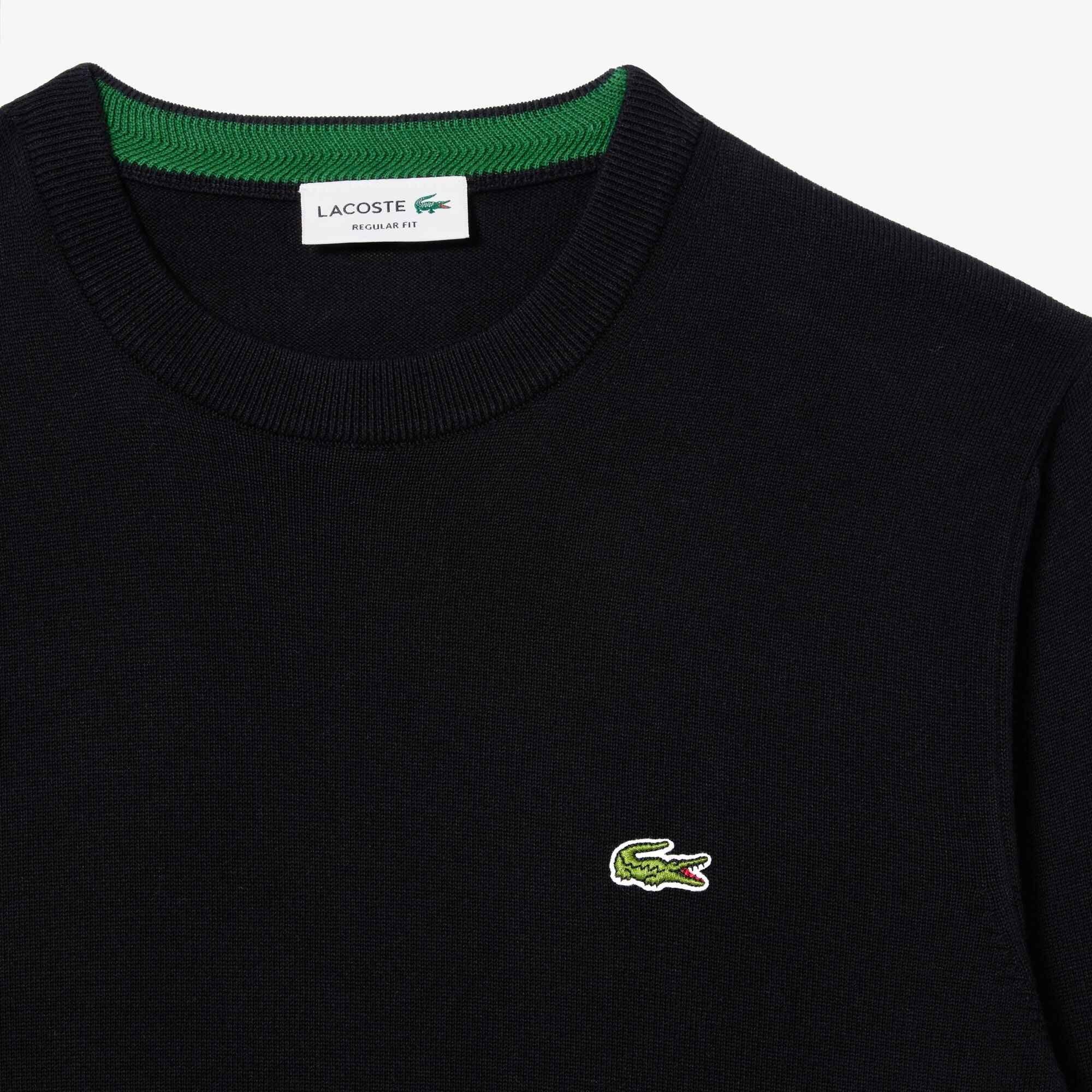 Black 031 - Lacoste - Lacoste Knitted Jumper Mens - 9