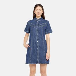 Levis Levis Rinoa Denim Ss Dress Sledge Si