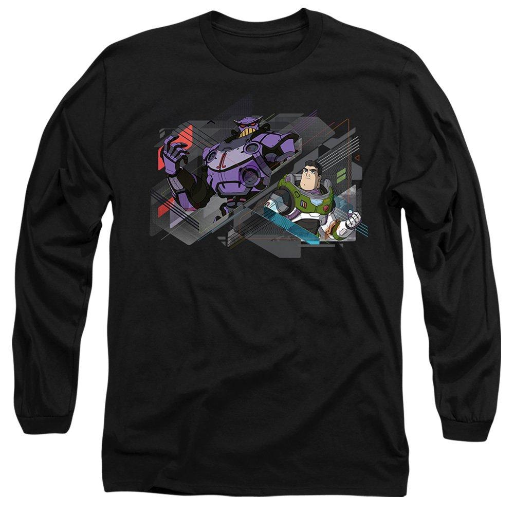 Black - Disney - Lightyear Emperor Zurg And Buzz Lightyear Long Sle - 1