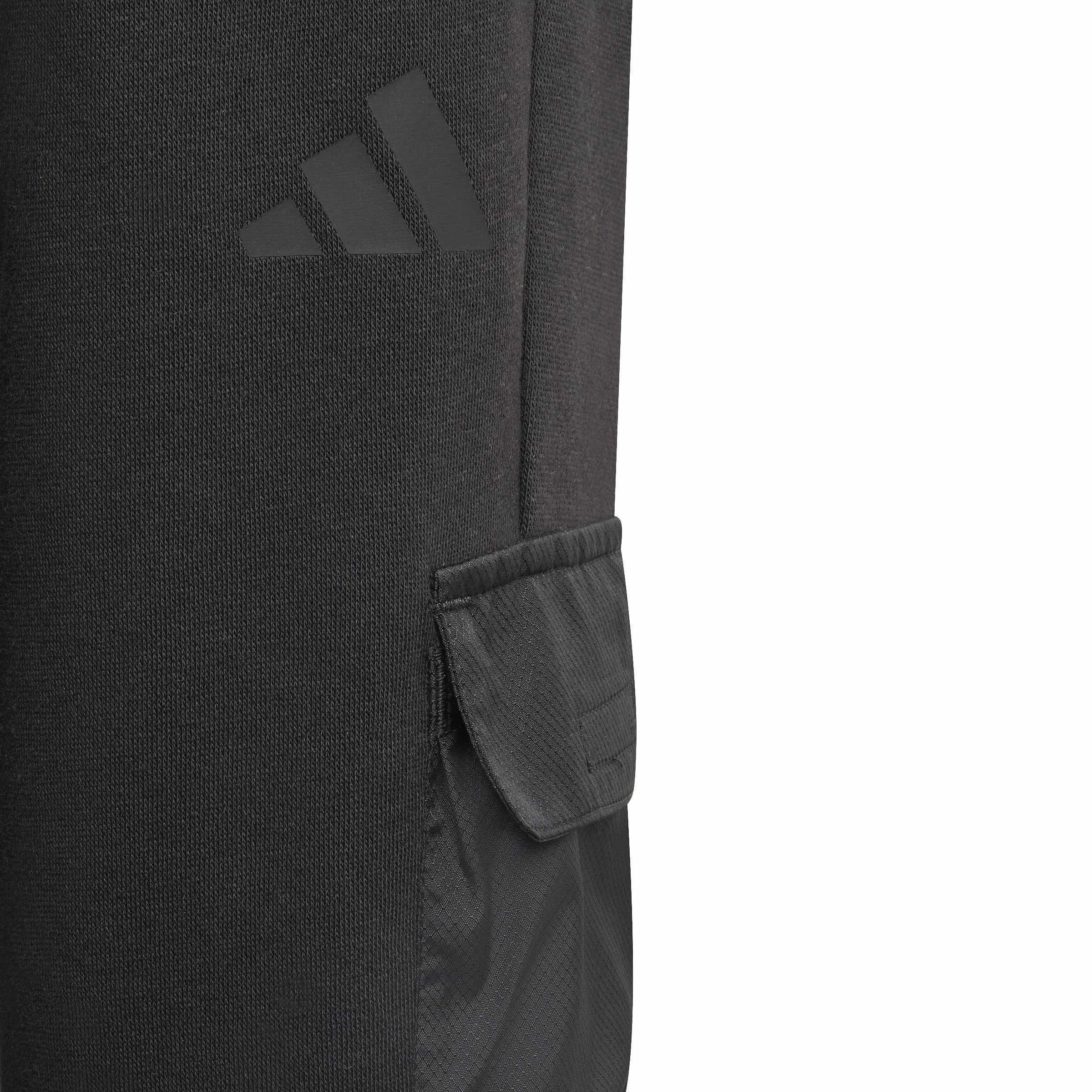 Black - adidas - Little Kids Utility Cargo Joggers - 5
