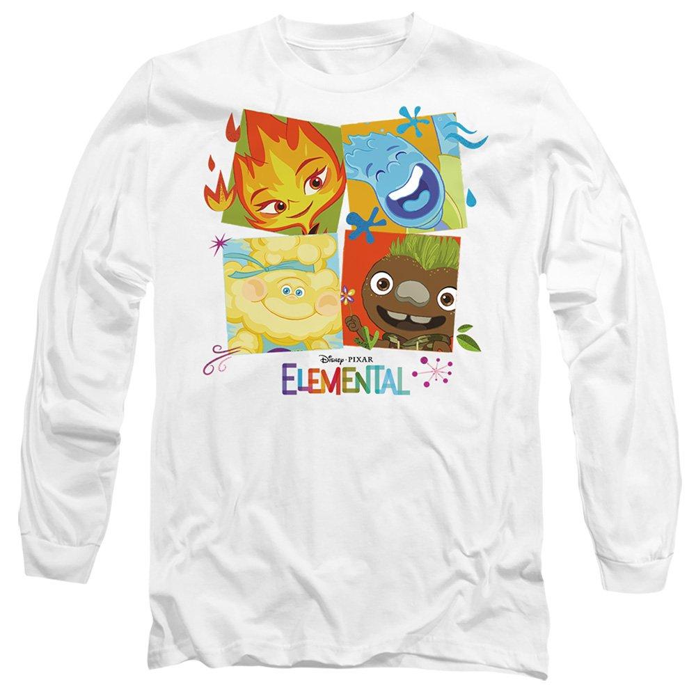 White - Disney - Elemental Group Box With Ember Wade and Clod Long - 1