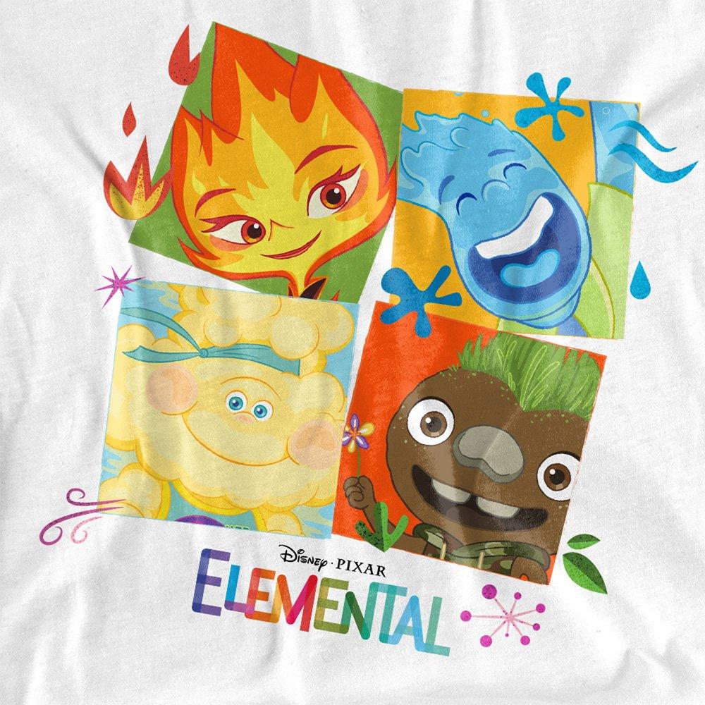White - Disney - Elemental Group Box With Ember Wade and Clod Long - 2