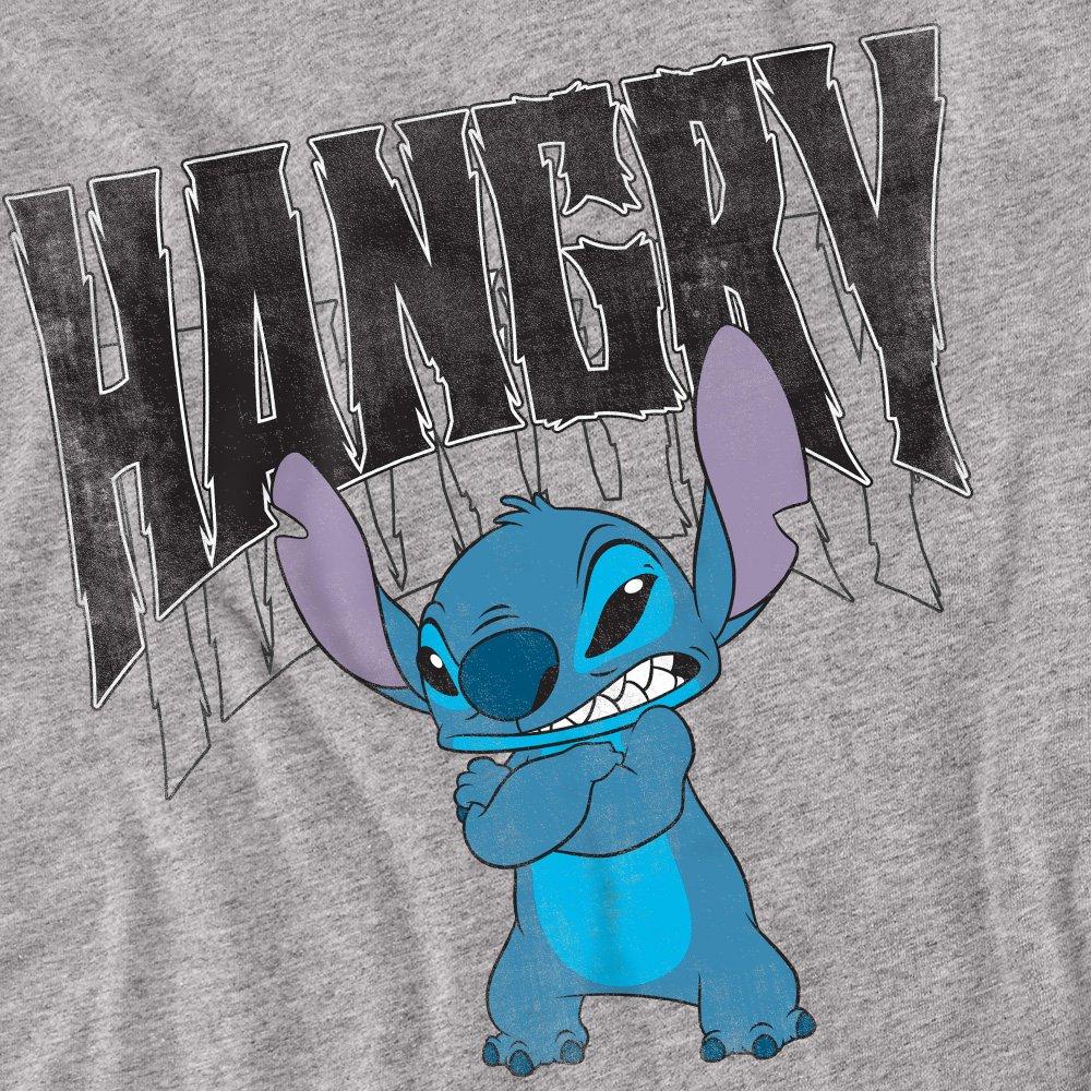 Light Grey - Disney - Lilo And Stitch Hangry Long Sleeve T-Shirt Athlet - 2