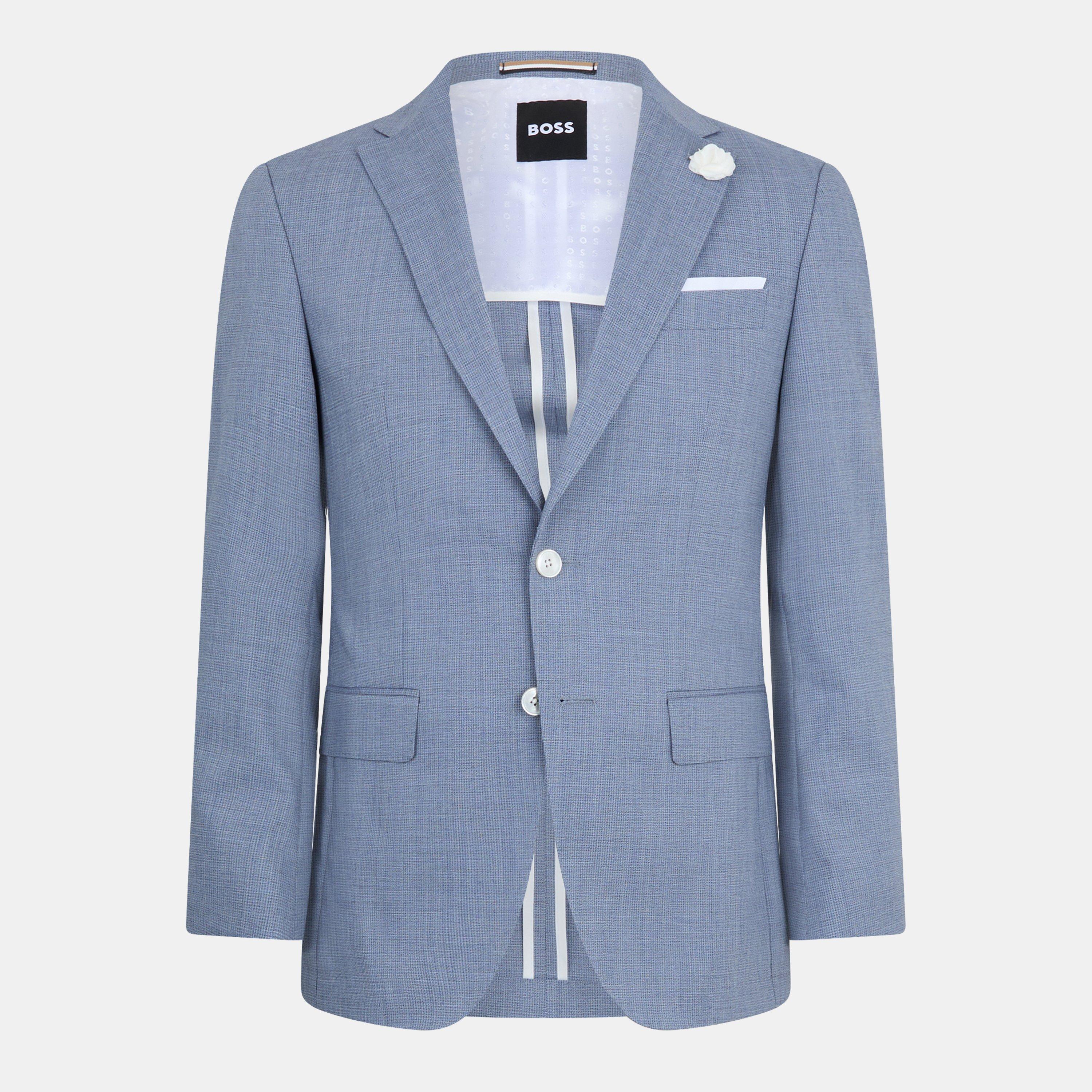 Light/Pstl Blue - Boss - Men's H Hutson Formal Jacket - 1