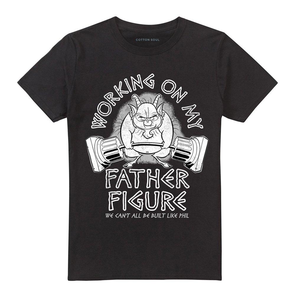 Black - Disney - Hercules Phil Working On My Father Figure T-Shirt - 4