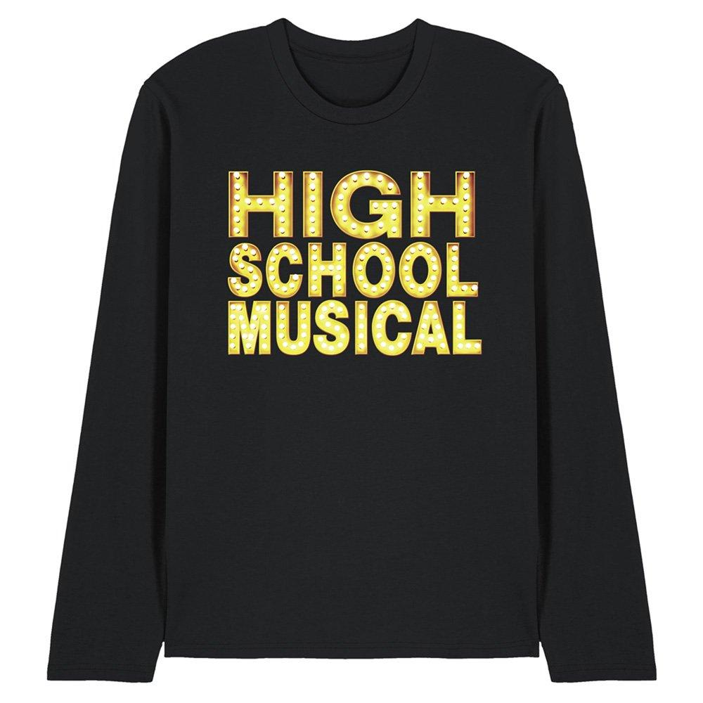 Black - Disney - High School Musical Logo Long Sleeve T Shirt Blac - 1