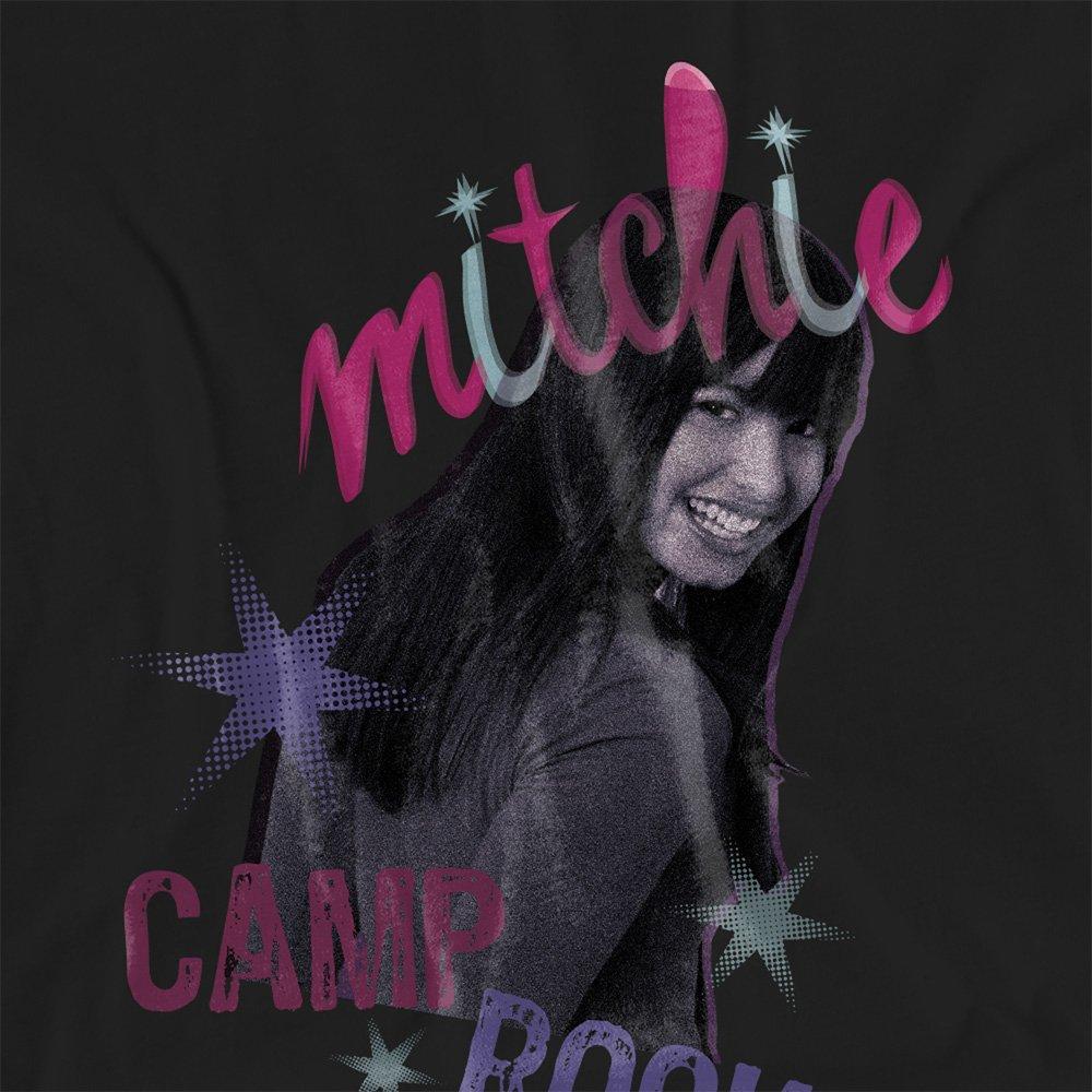 Black - Disney - Camp Rock Mitchie Airbrush Fashion T Shirt Black - 2