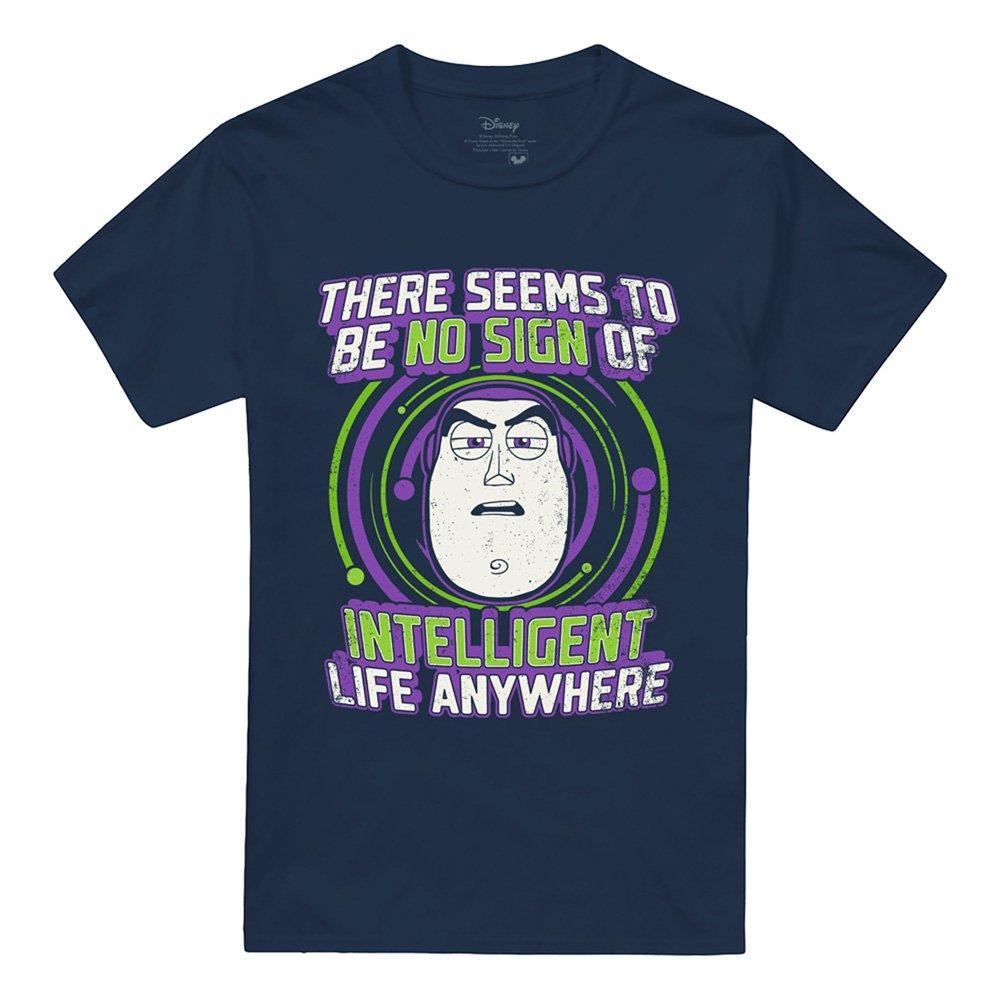 Navy - Disney - Toy Story Buzz No Sign Of Intelligent Life T-Shirt - 4