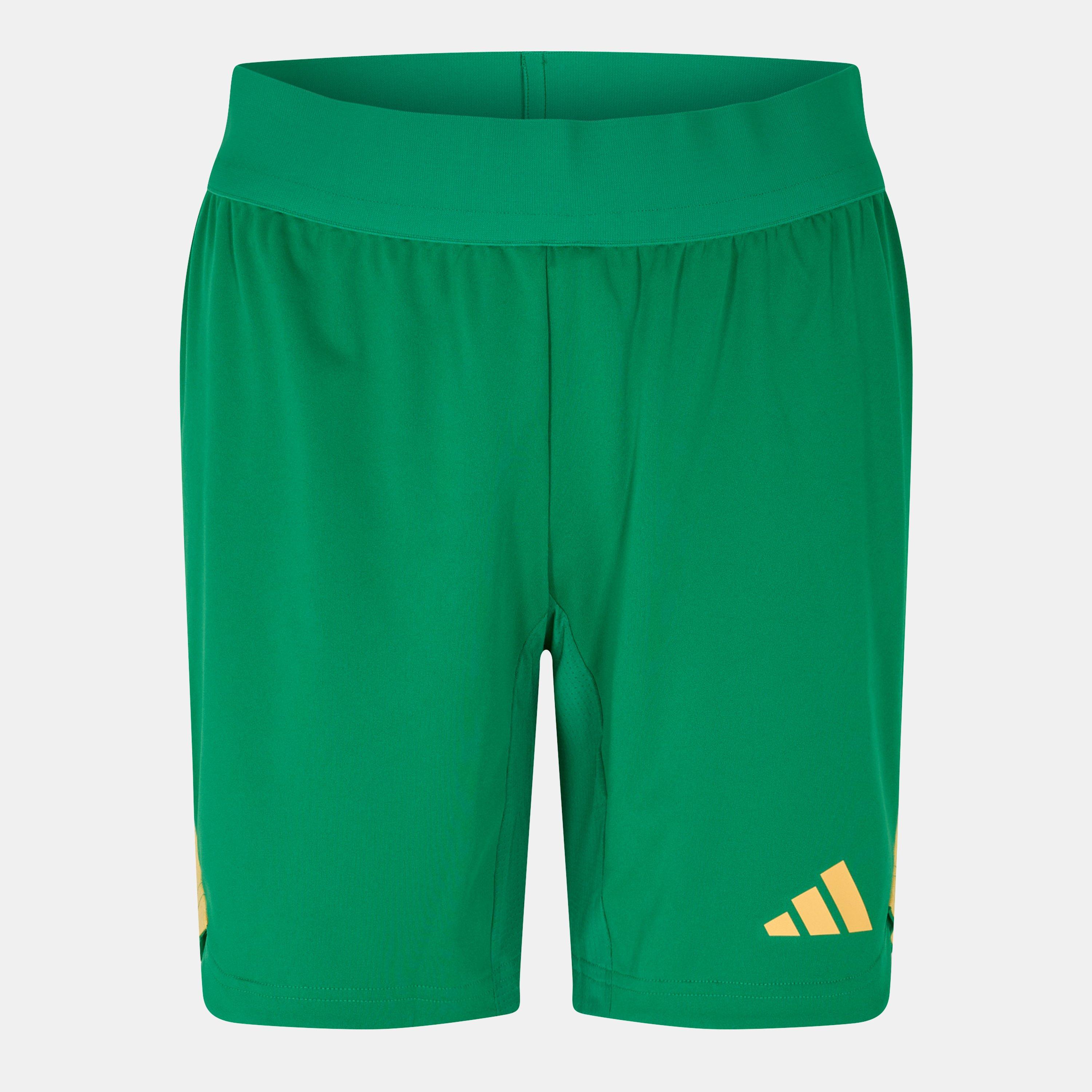 Adidas Women's Goalkeeper Shorts - Green - 14 (L)