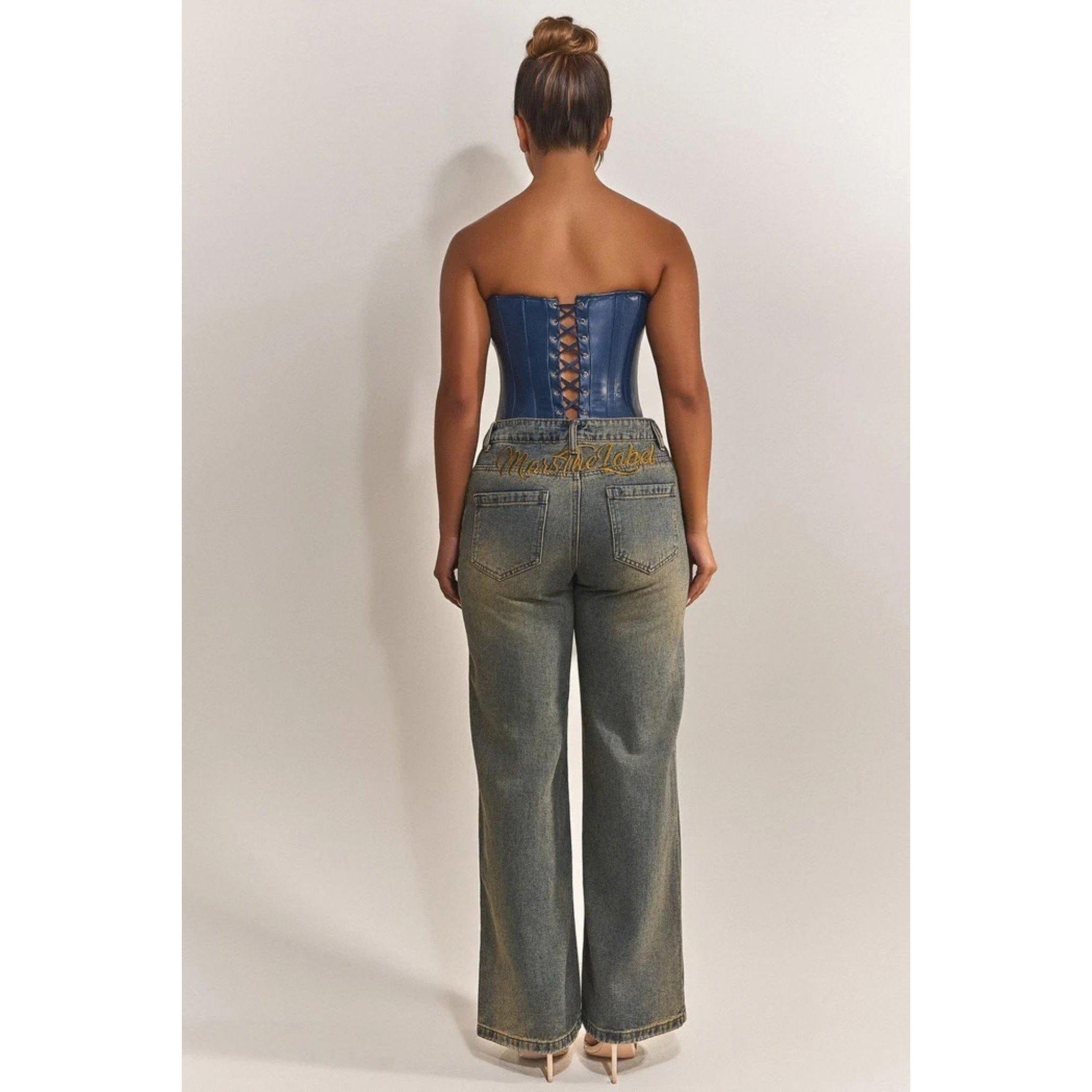 Navy - Mars The Label - MTL The Cinch Corset Ld99 - 3