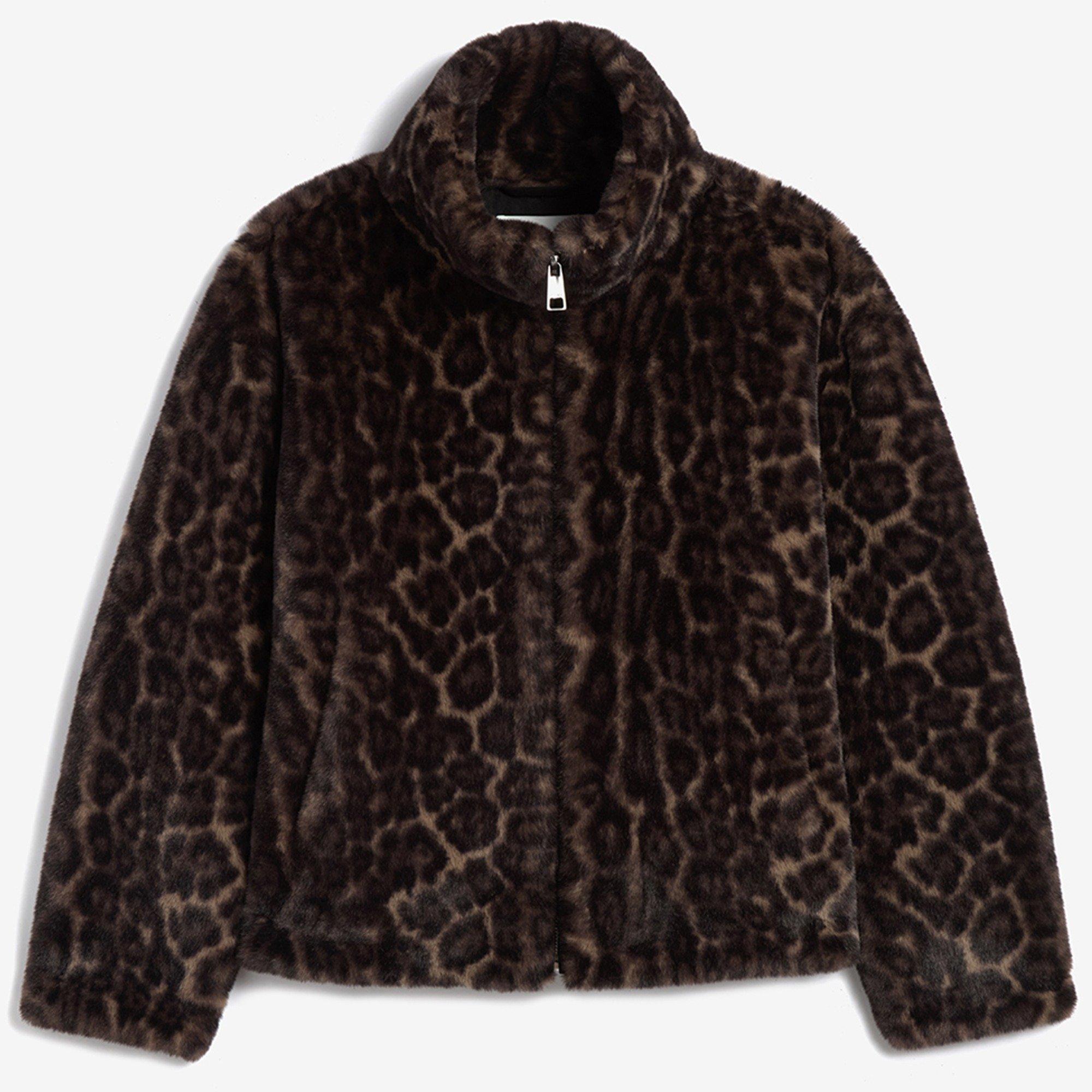 Dark Leopard - Apparis - Apparis Brooks Coat Ld71 - 1