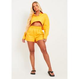 Missy Empire Oversized High Waisted Runner Shorts